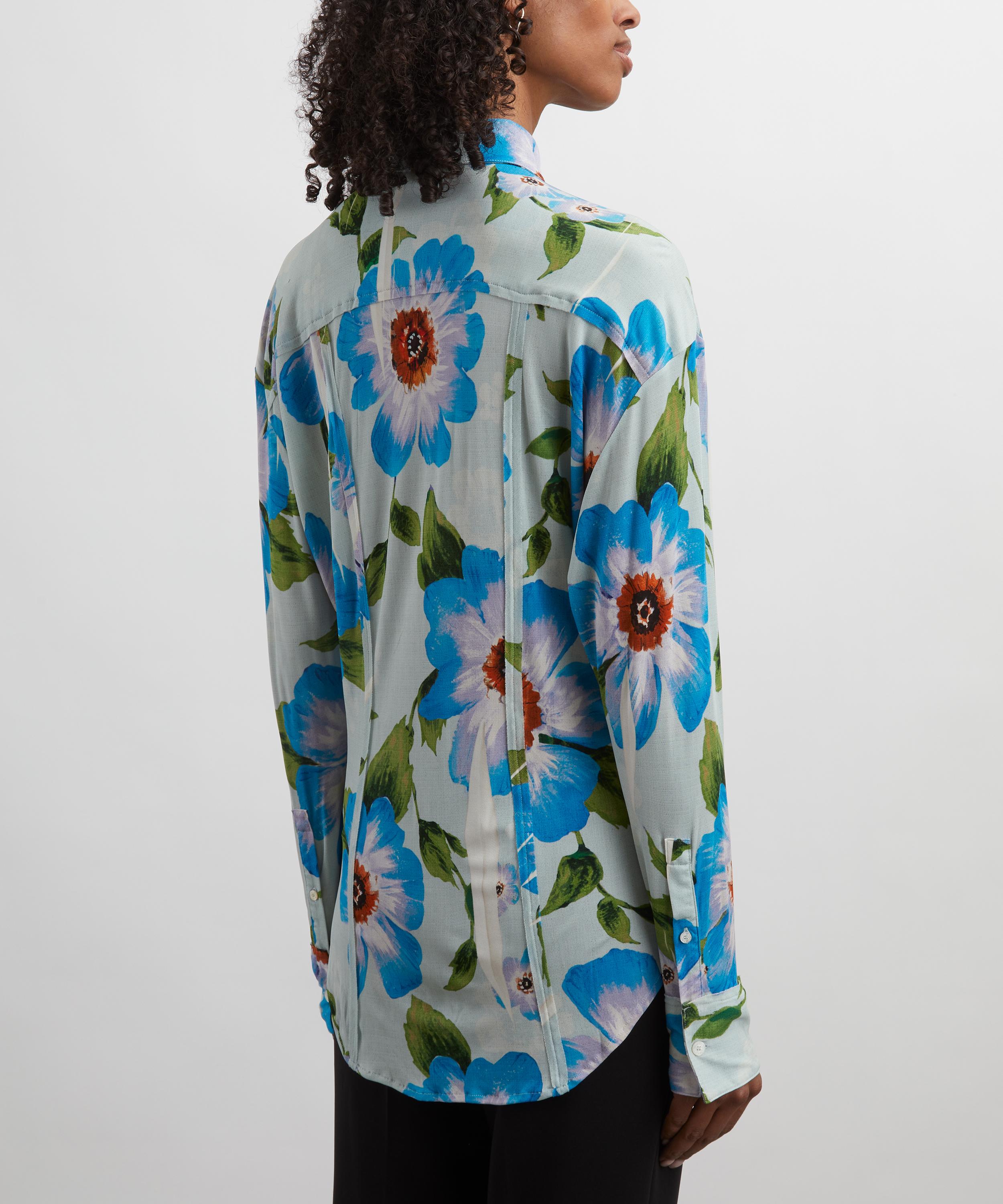 Acne Studios - Floral Button-Up Shirt image number 3