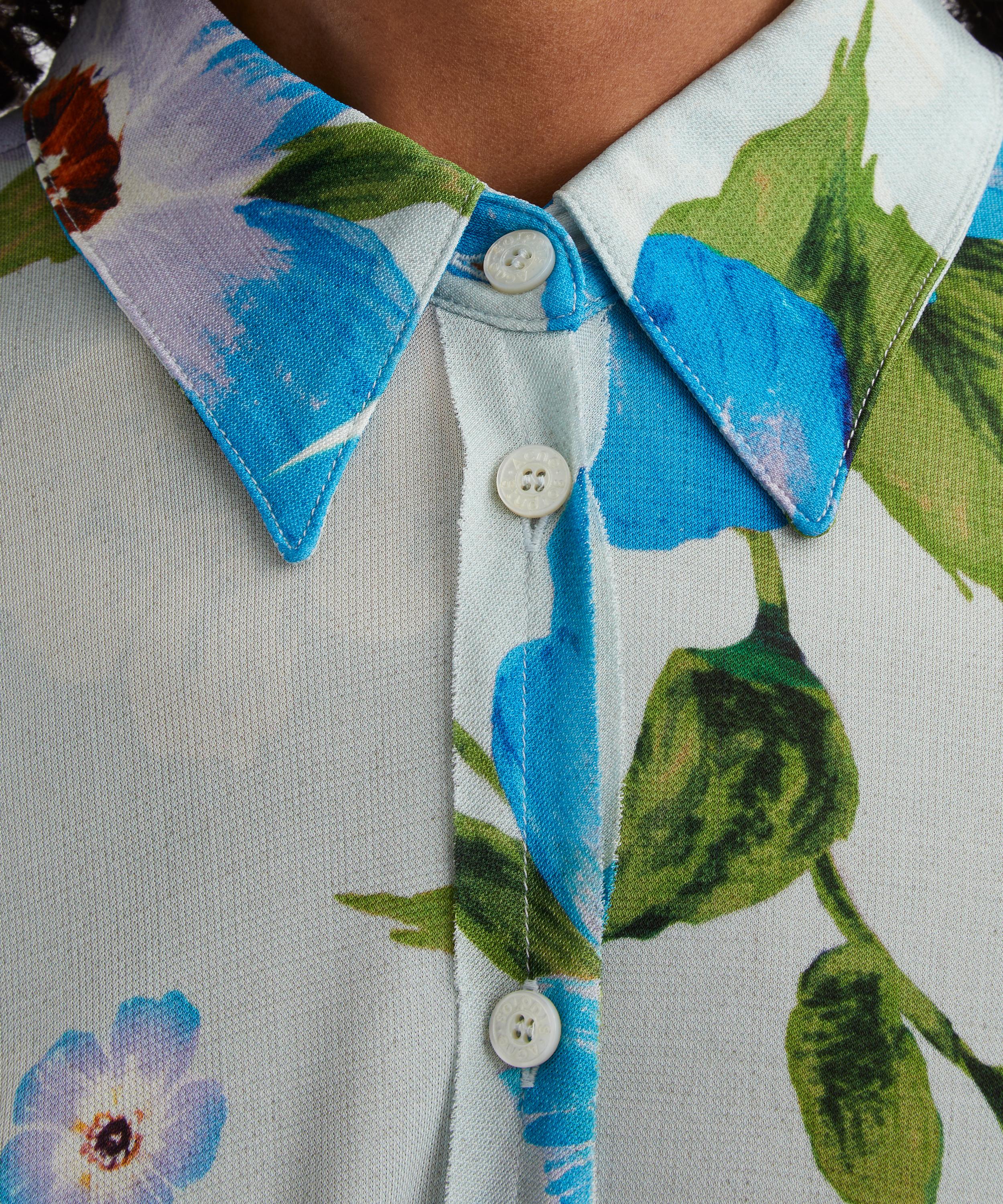 Acne Studios - Floral Button-Up Shirt image number 4