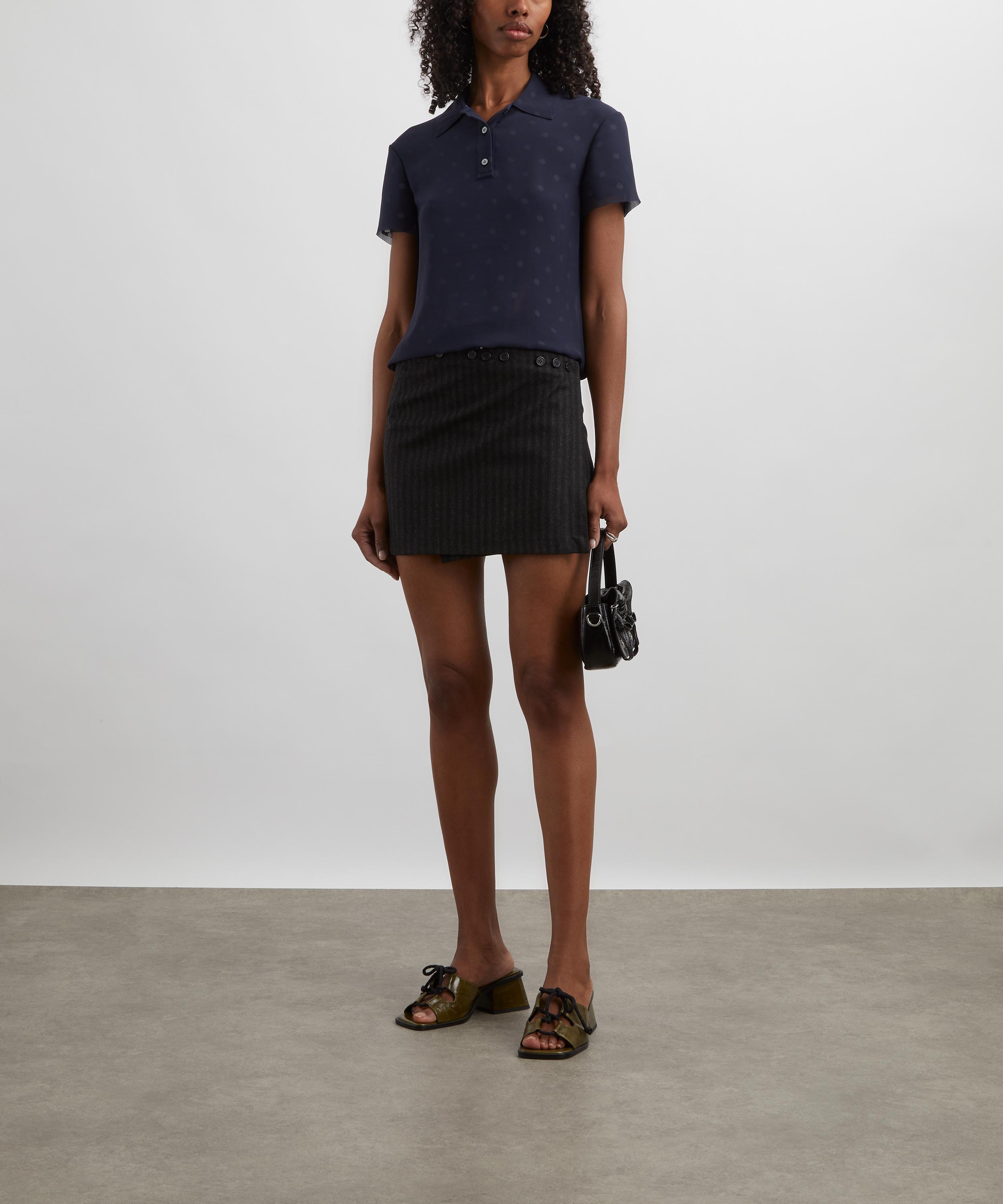 Acne Studios - Polka-Dot T-Shirt Blouse image number 1