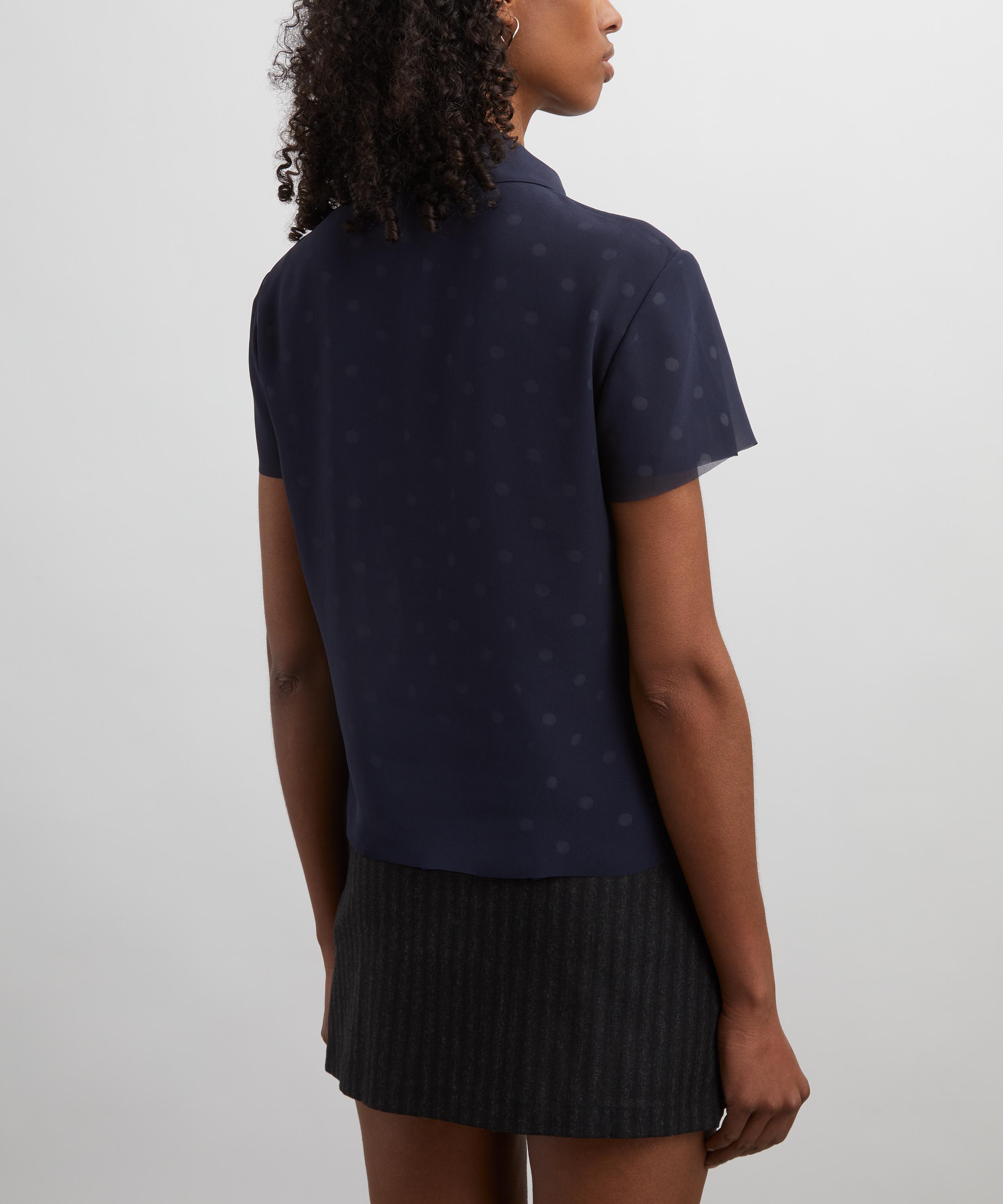 Acne Studios - Polka-Dot T-Shirt Blouse image number 3