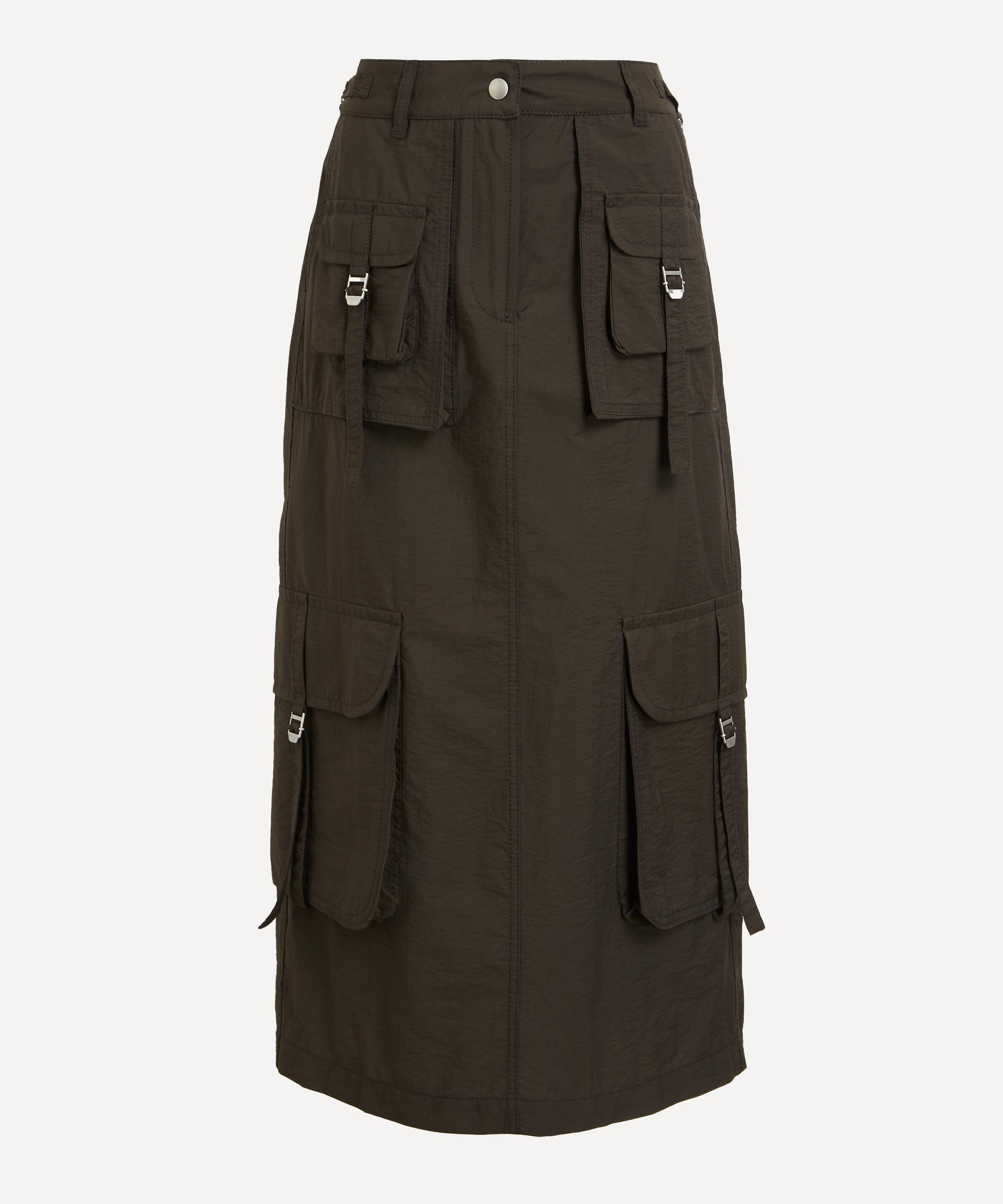 Acne Studios - Dark Grey Cargo Skirt image number 0