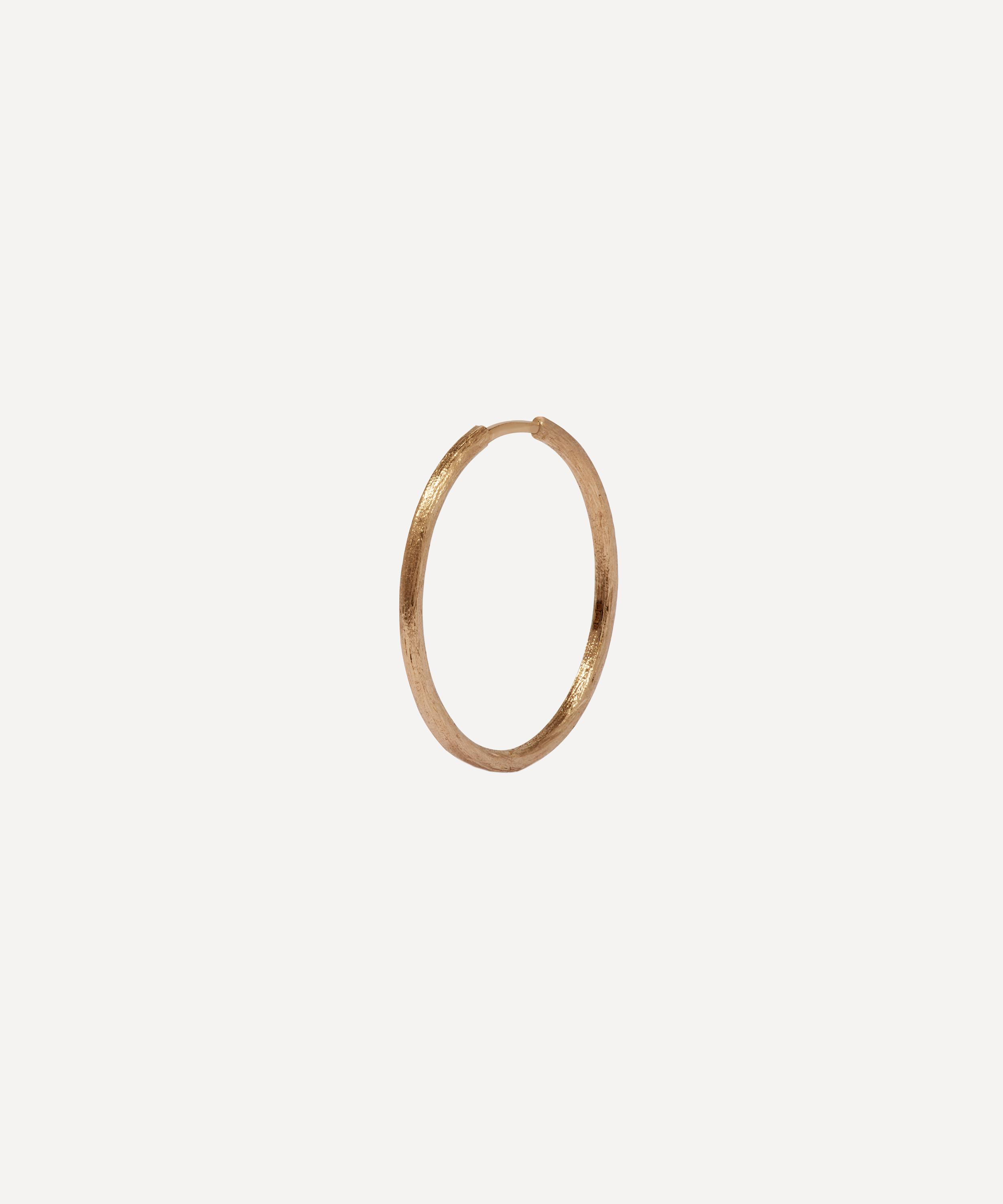 Annoushka - 18ct Gold Hoopla Medium Hoop Earring image number 0