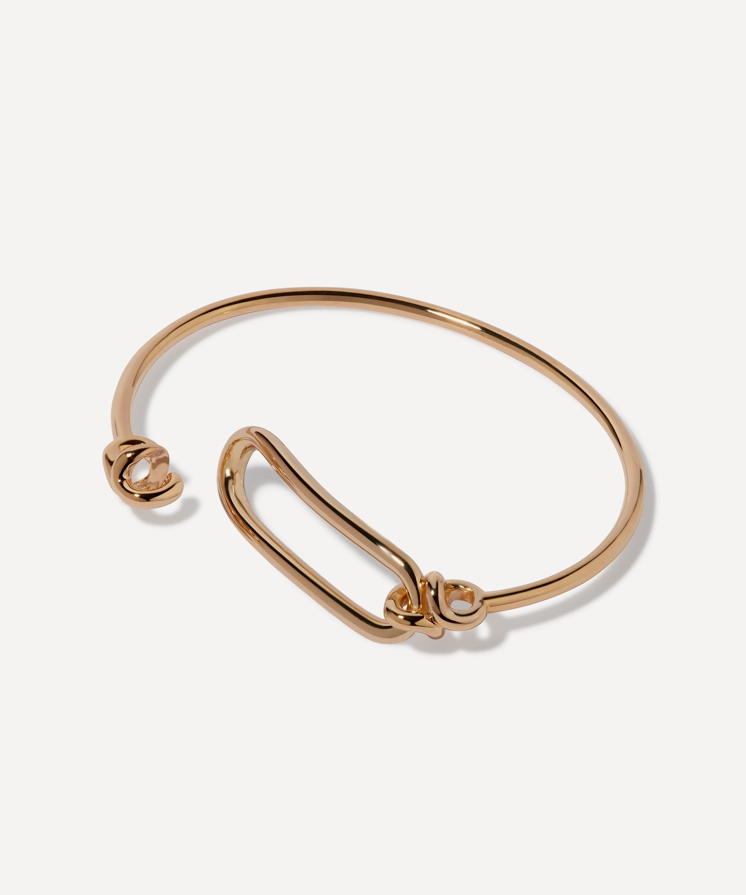 Annoushka - 14ct Gold Knuckle Bangle Bracelet image number 1