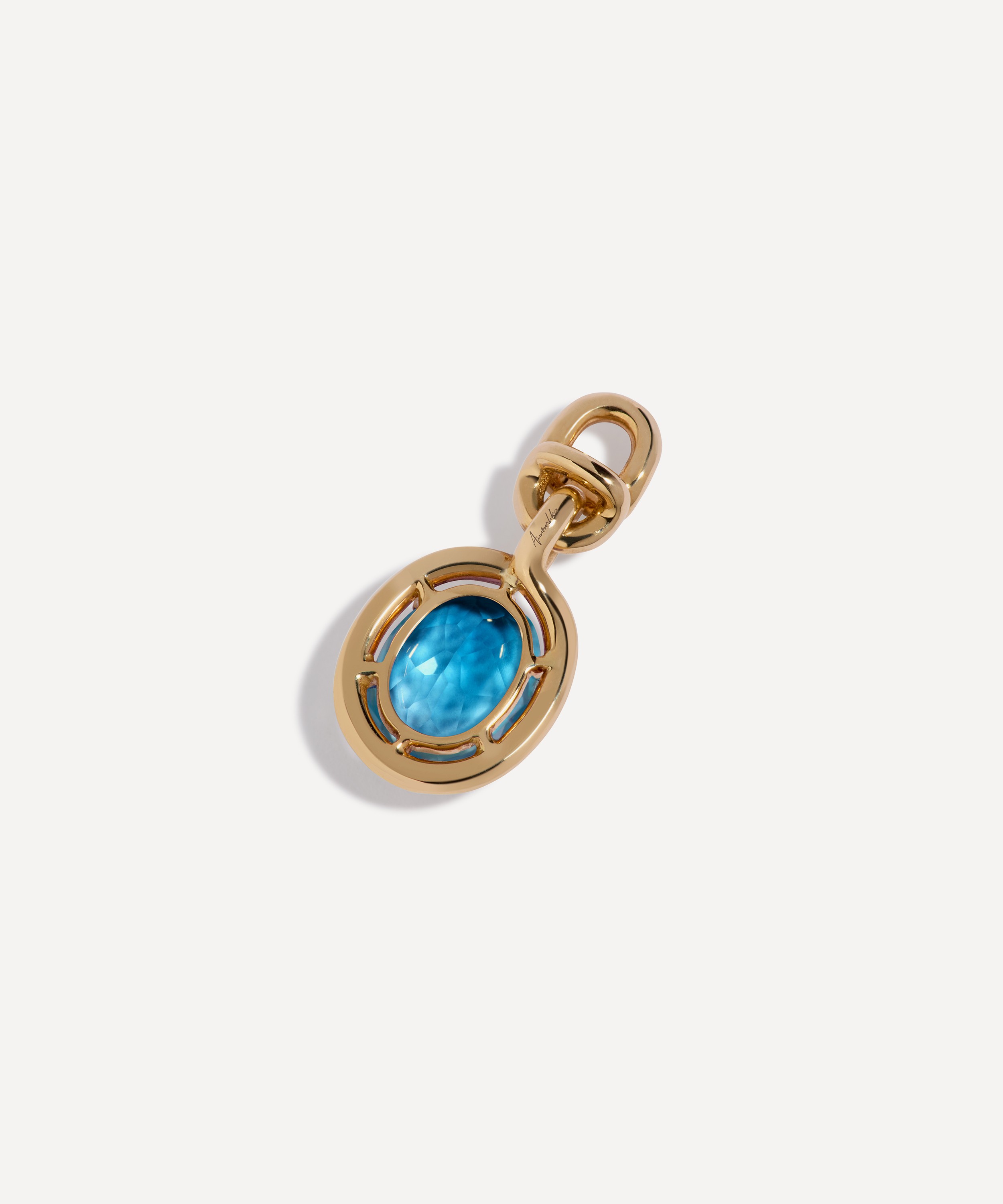 Annoushka - 14ct Gold Blue Topaz Earring Drops image number 1