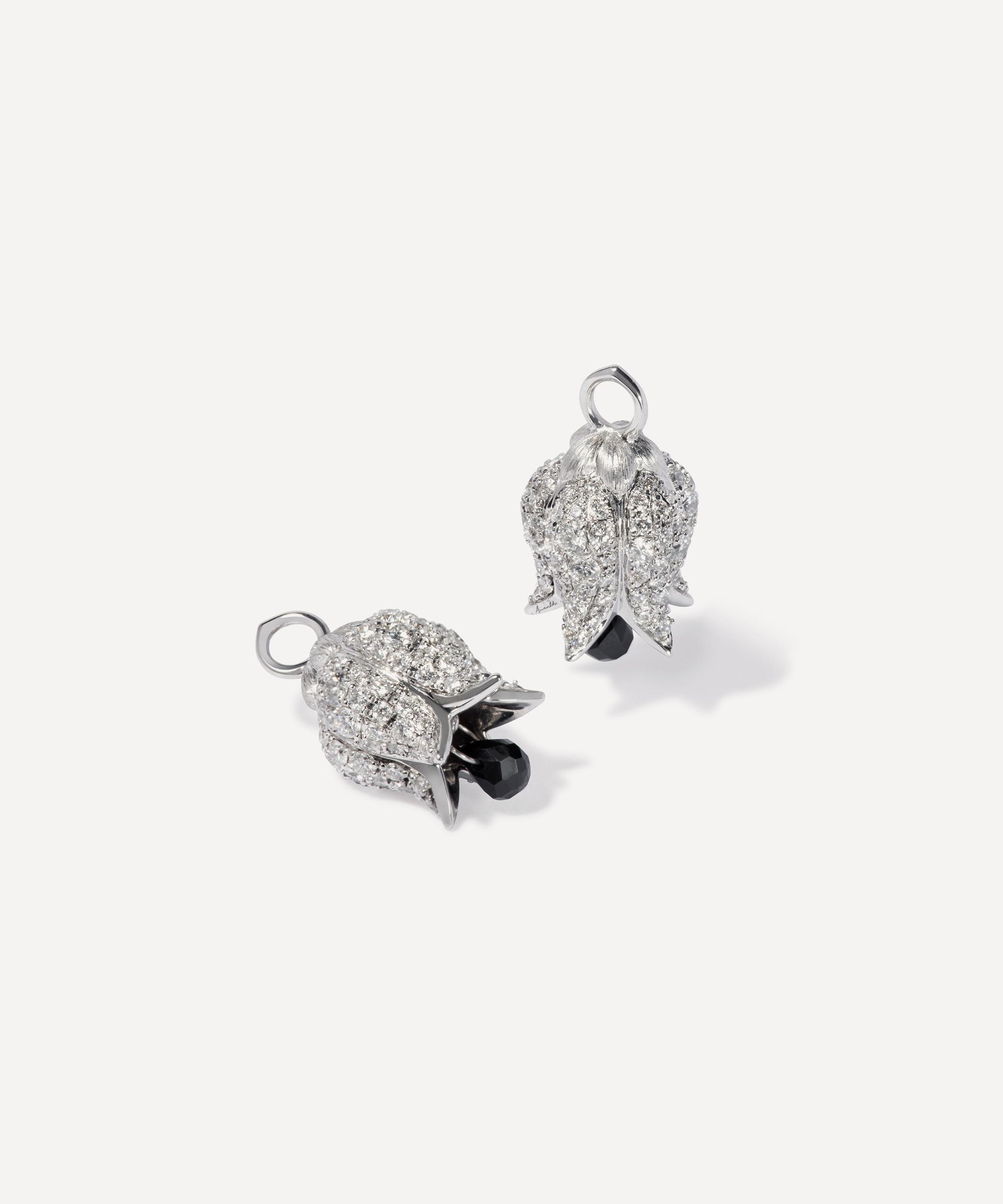 Annoushka - 18ct White Gold Tulip Diamond Earring Drops