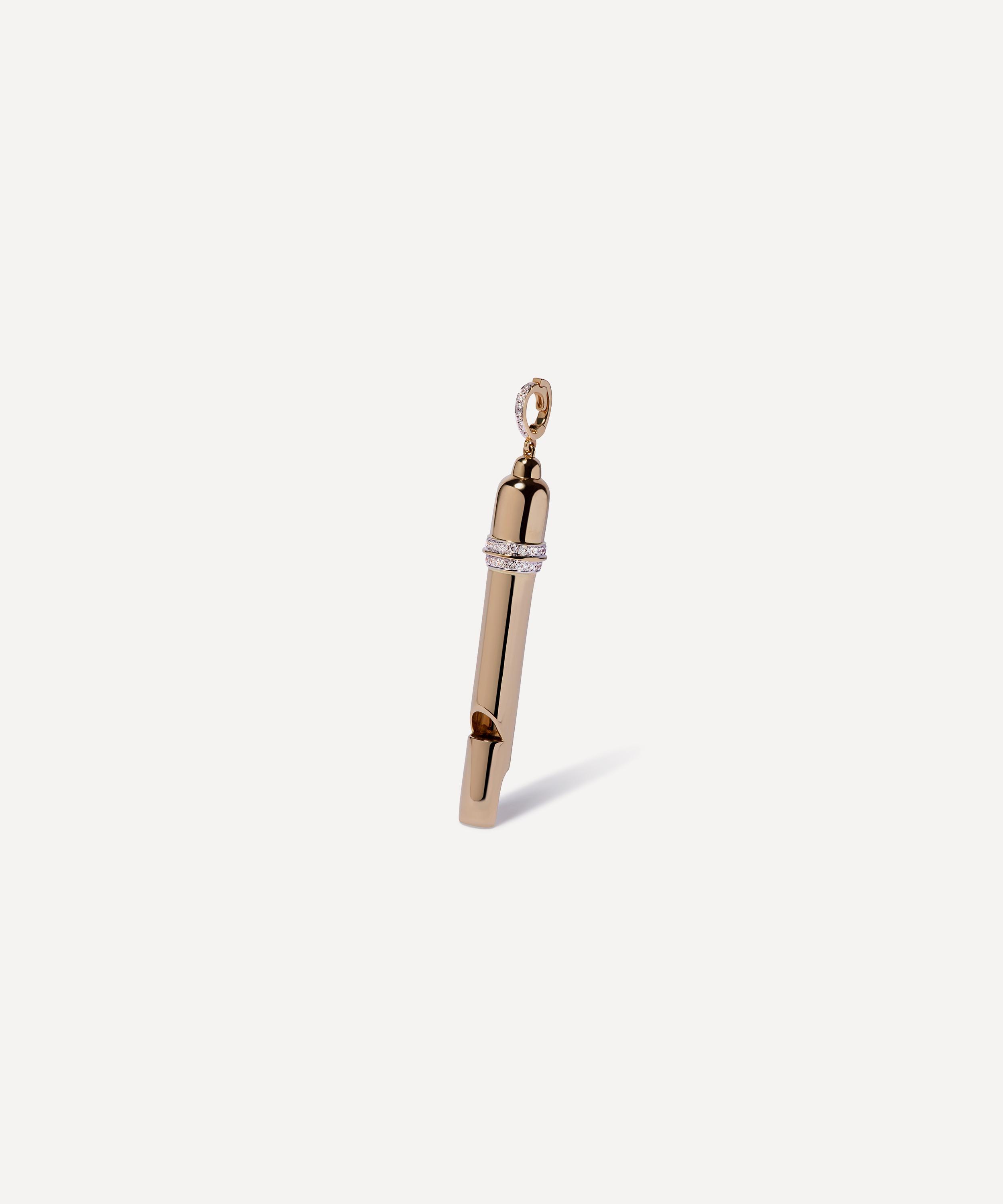 Annoushka - 18ct Gold Whistle Charm Pendant image number 0