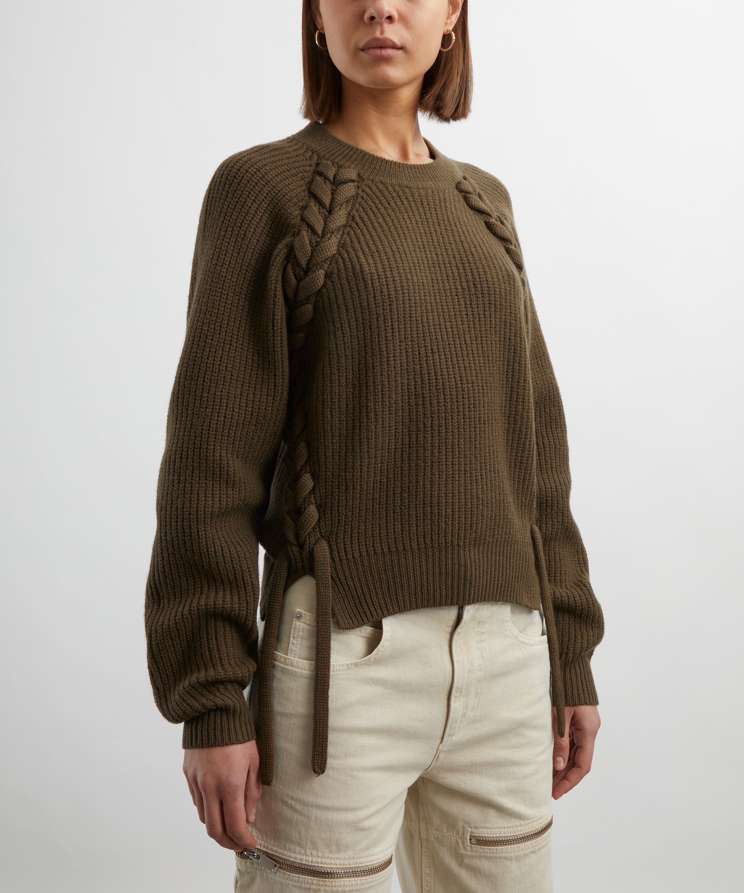 Isabel Marant - Noelia Braided Merino Wool Jumper image number 2