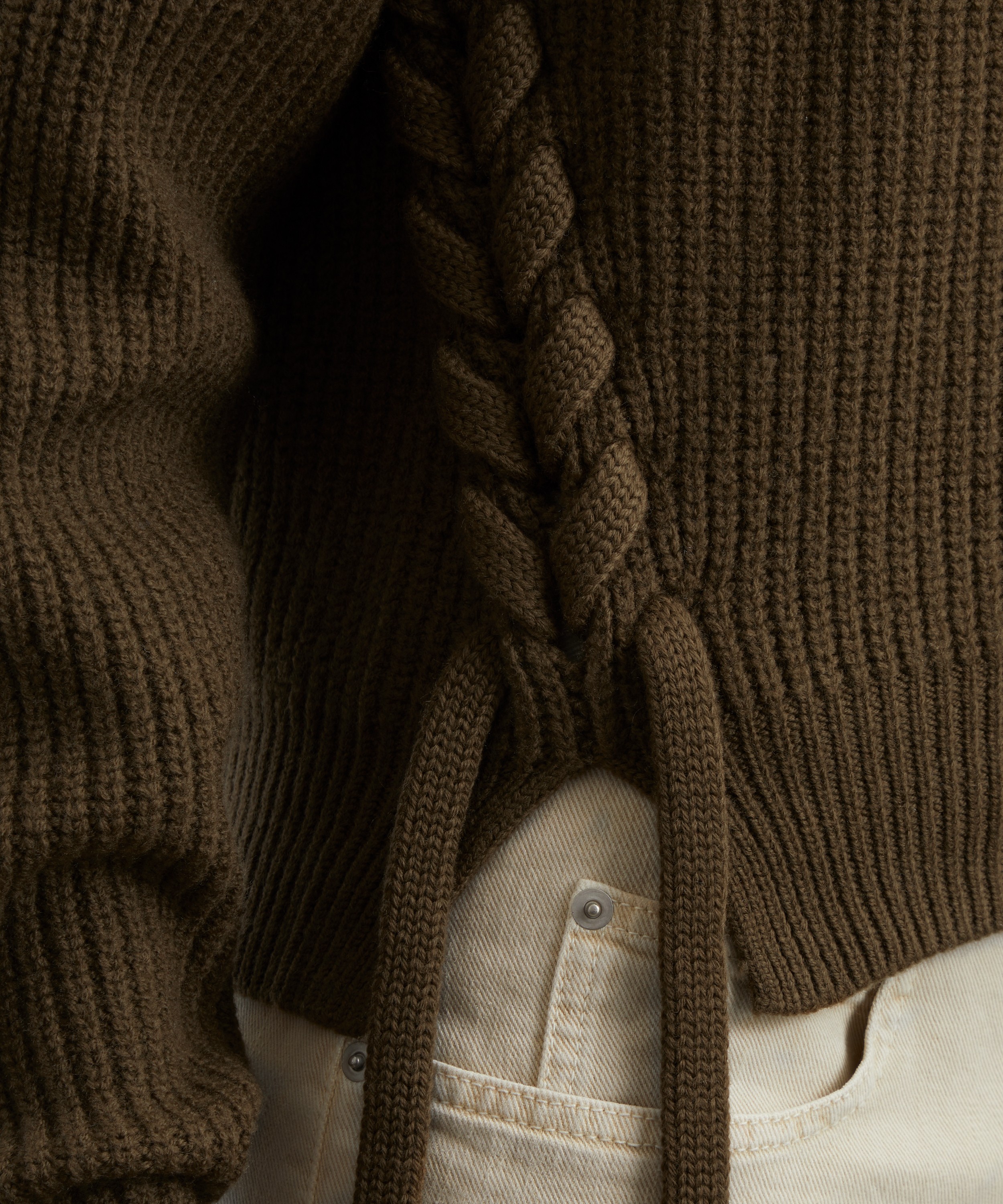 Isabel Marant - Noelia Braided Merino Wool Jumper image number 4