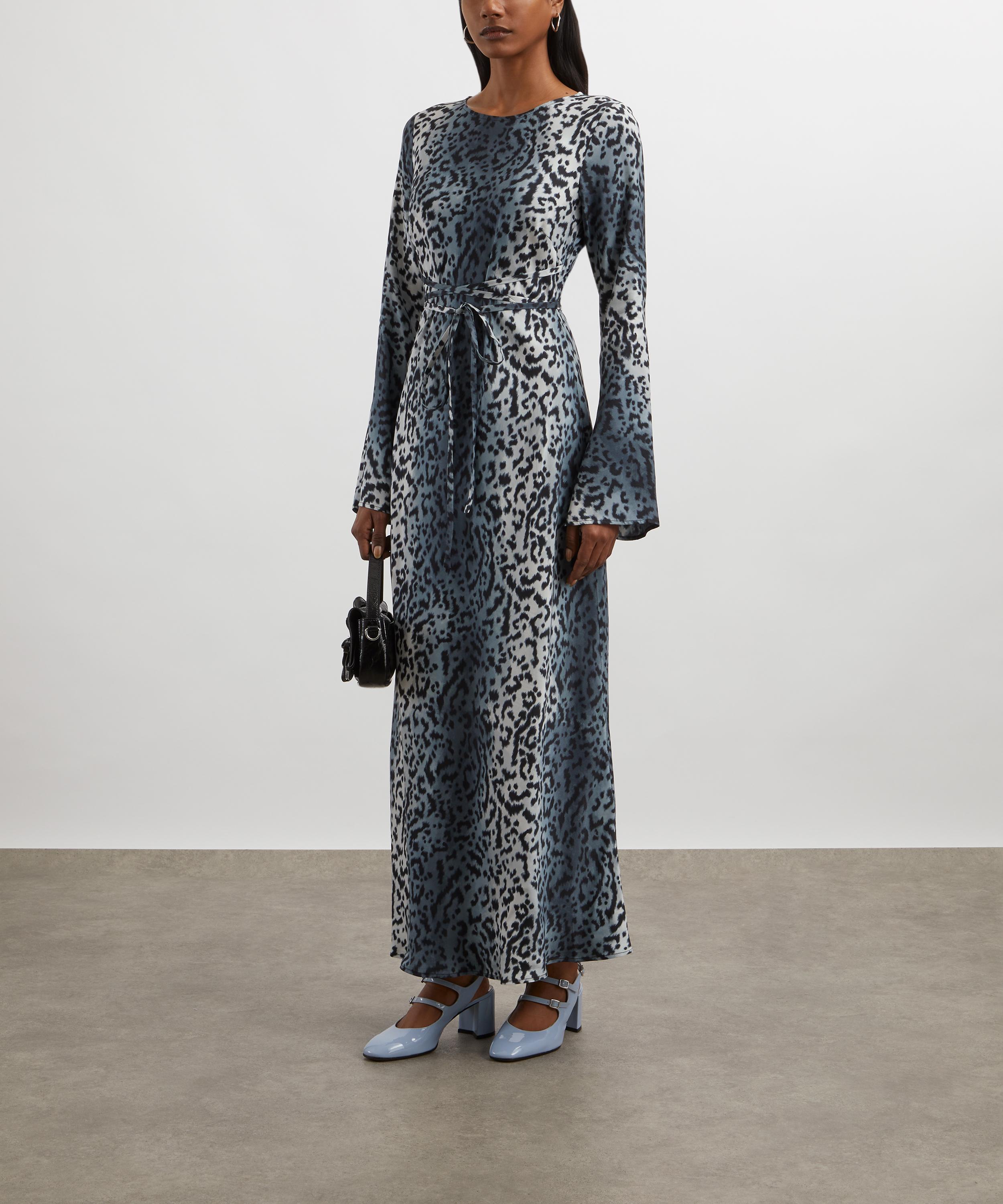 KITRI - Alexa Snow Leopard Print Dress image number 1