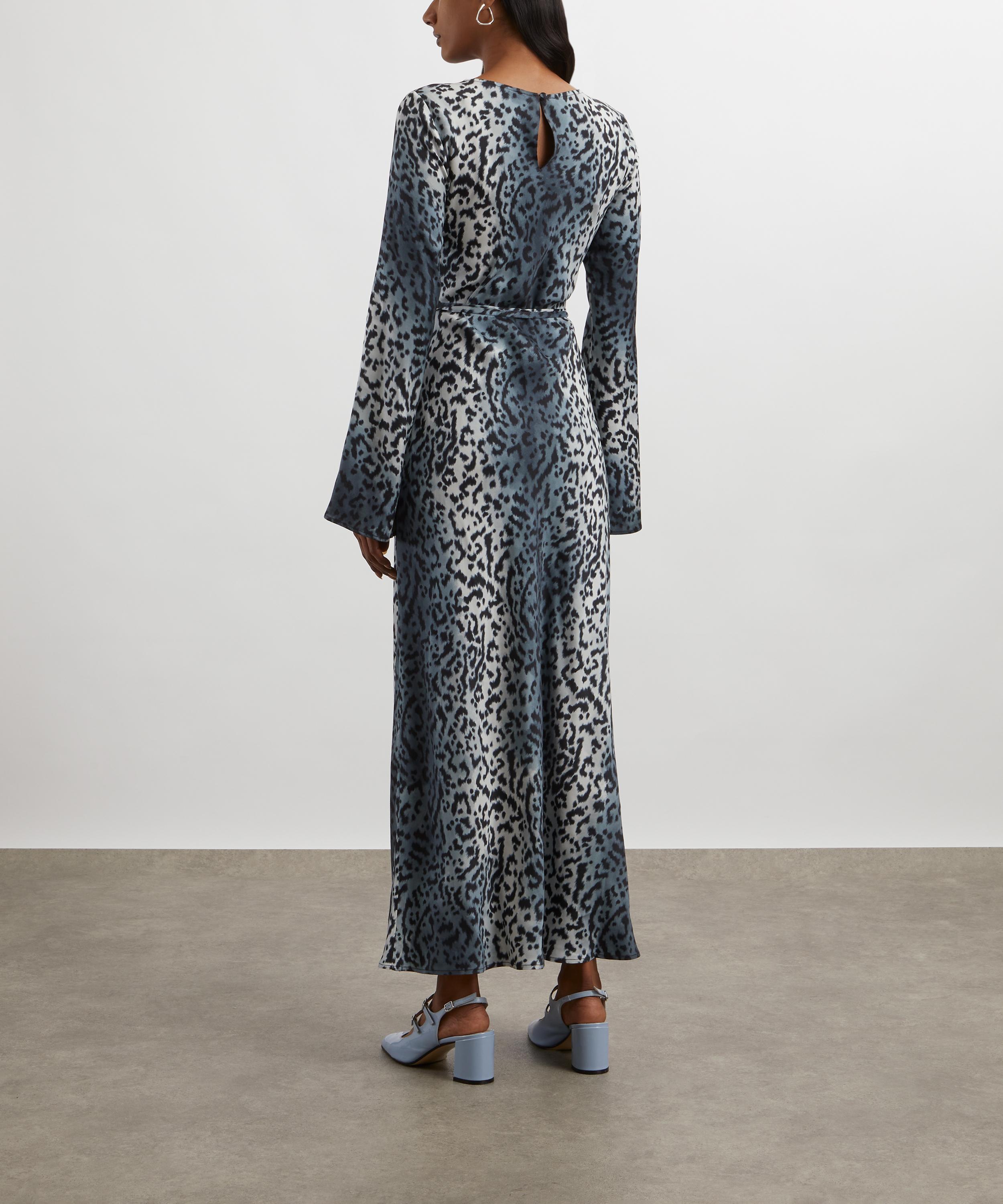 KITRI - Alexa Snow Leopard Print Dress image number 3