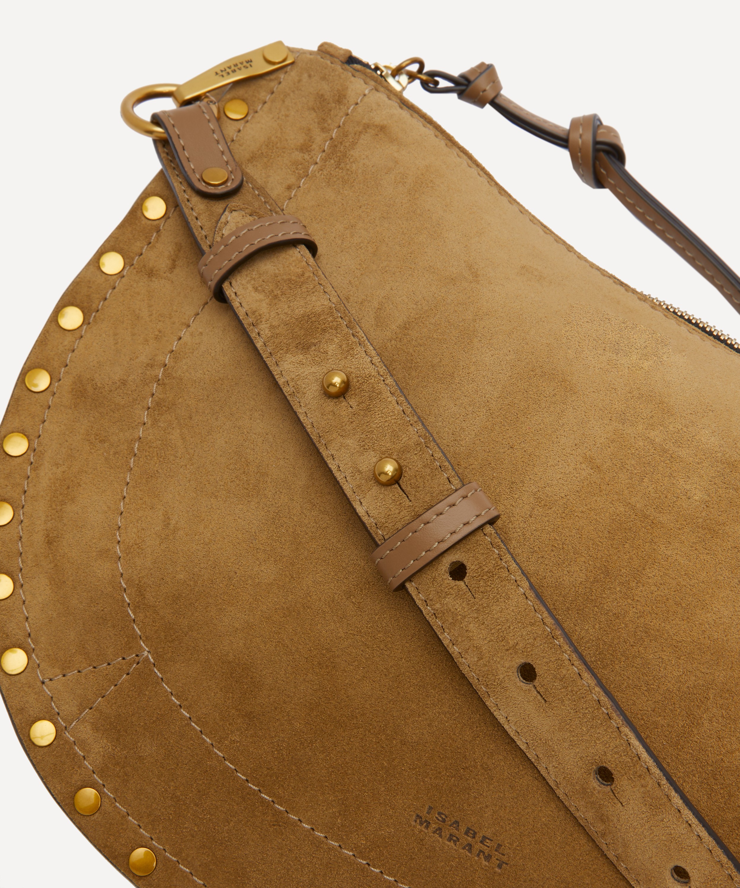 Isabel Marant - Kanao Suede Leather Shoulder Bag image number 4