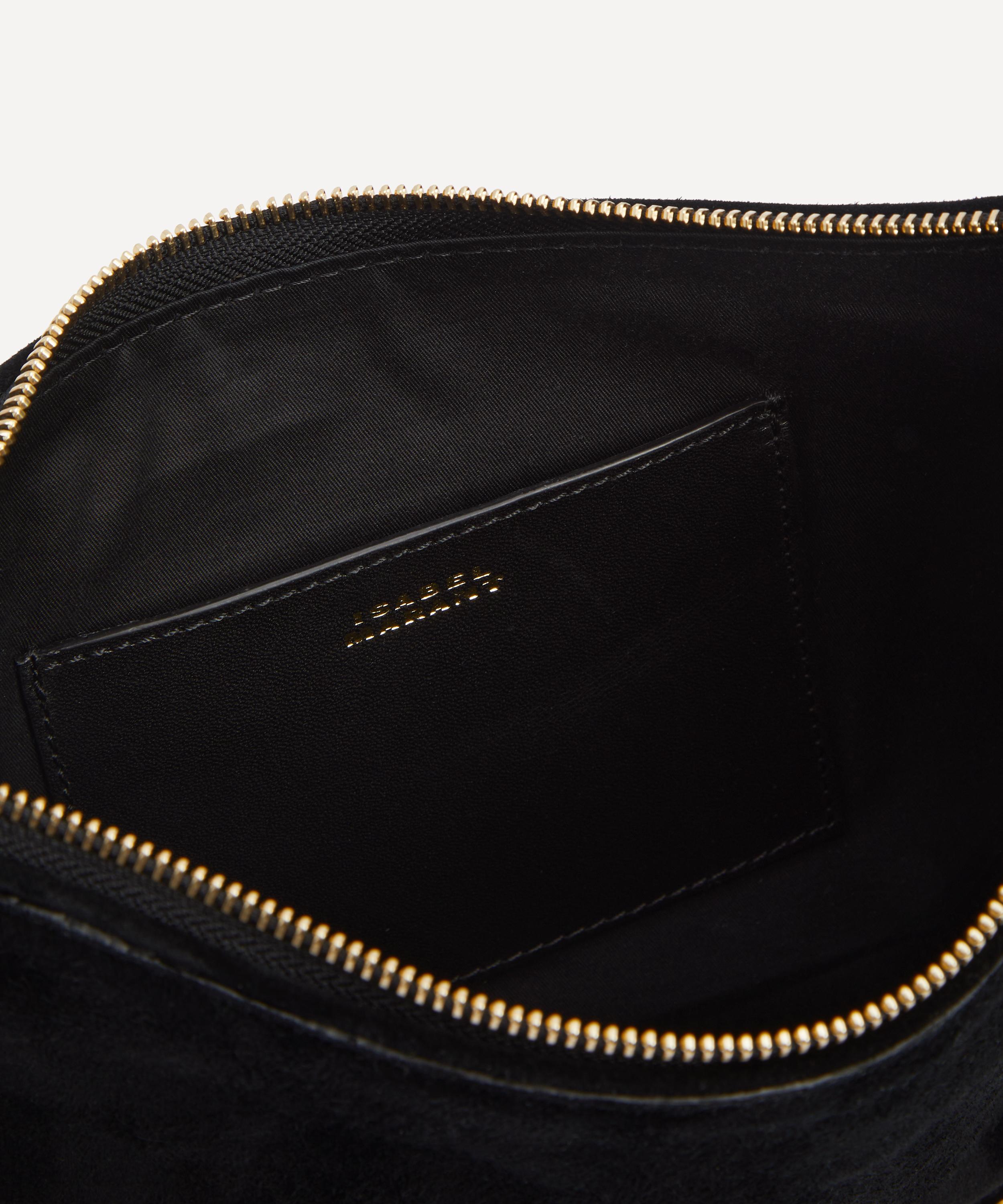 Isabel Marant - Kanao Suede Leather Shoulder Bag image number 4