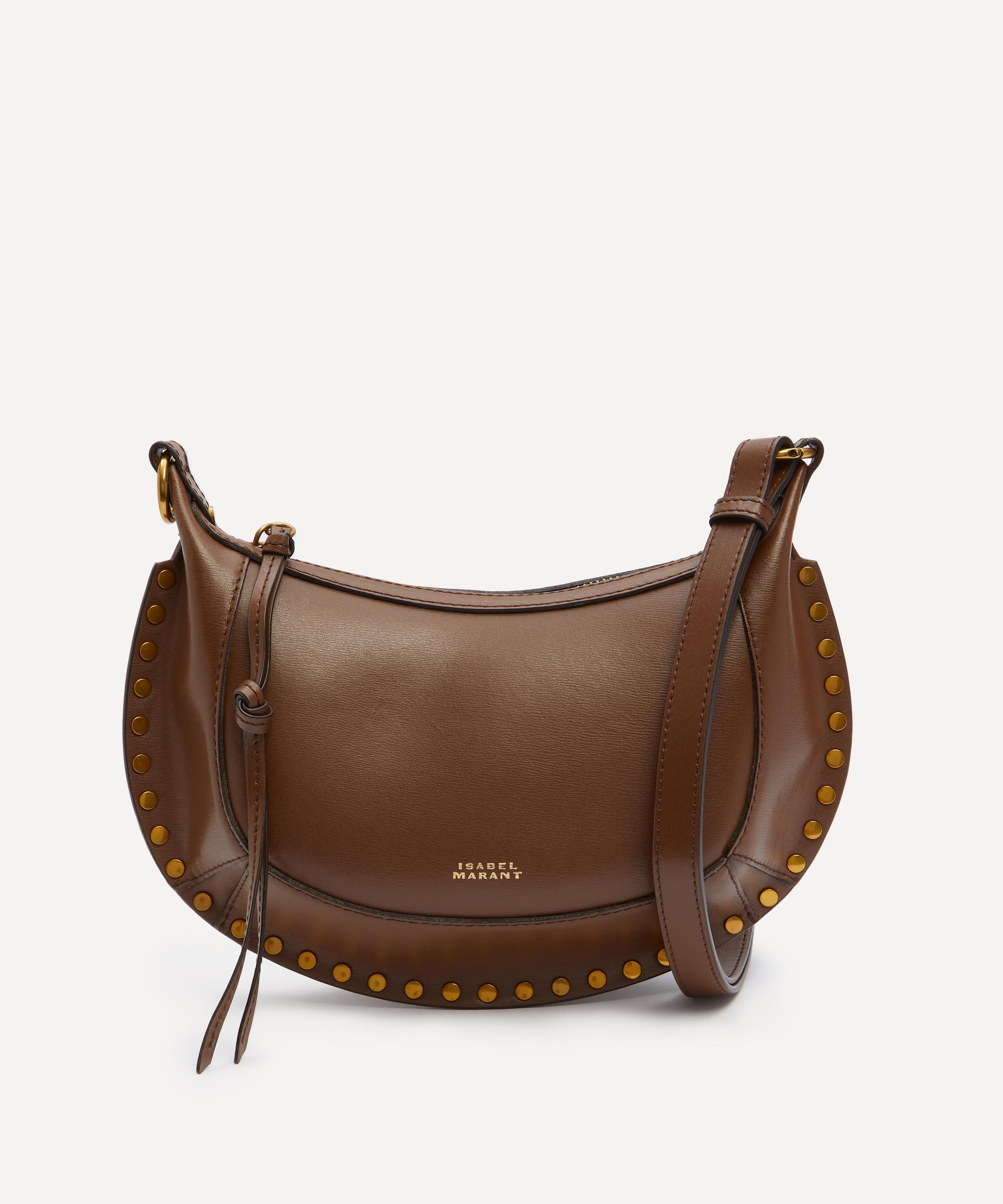 Isabel Marant - Oskan Moon Leather Shoulder Bag