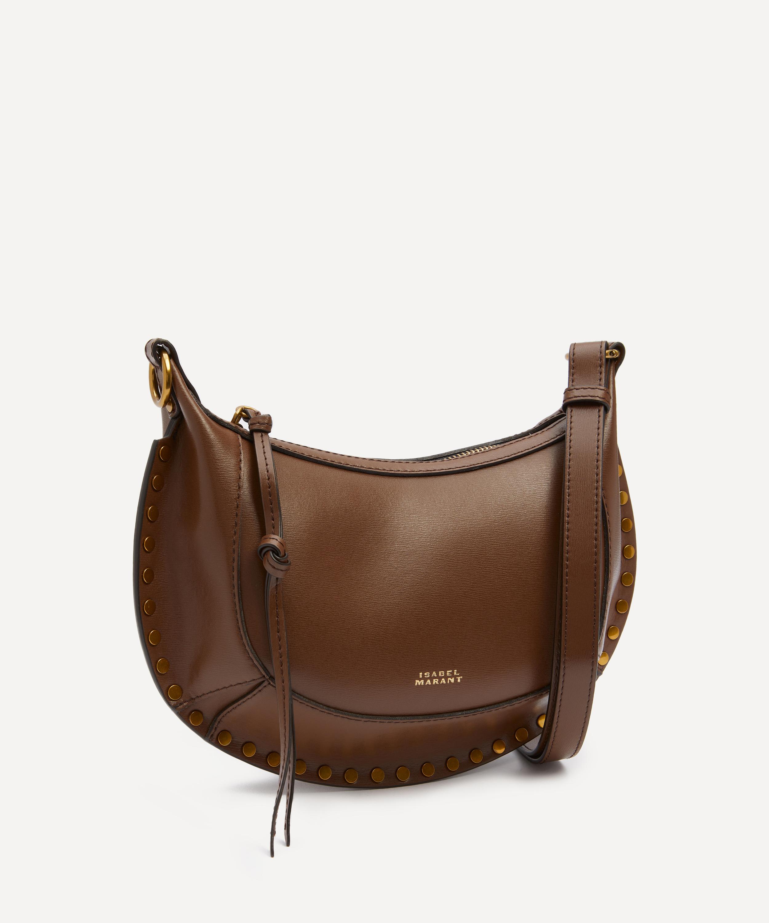 Isabel Marant - Oskan Moon Leather Shoulder Bag image number 2