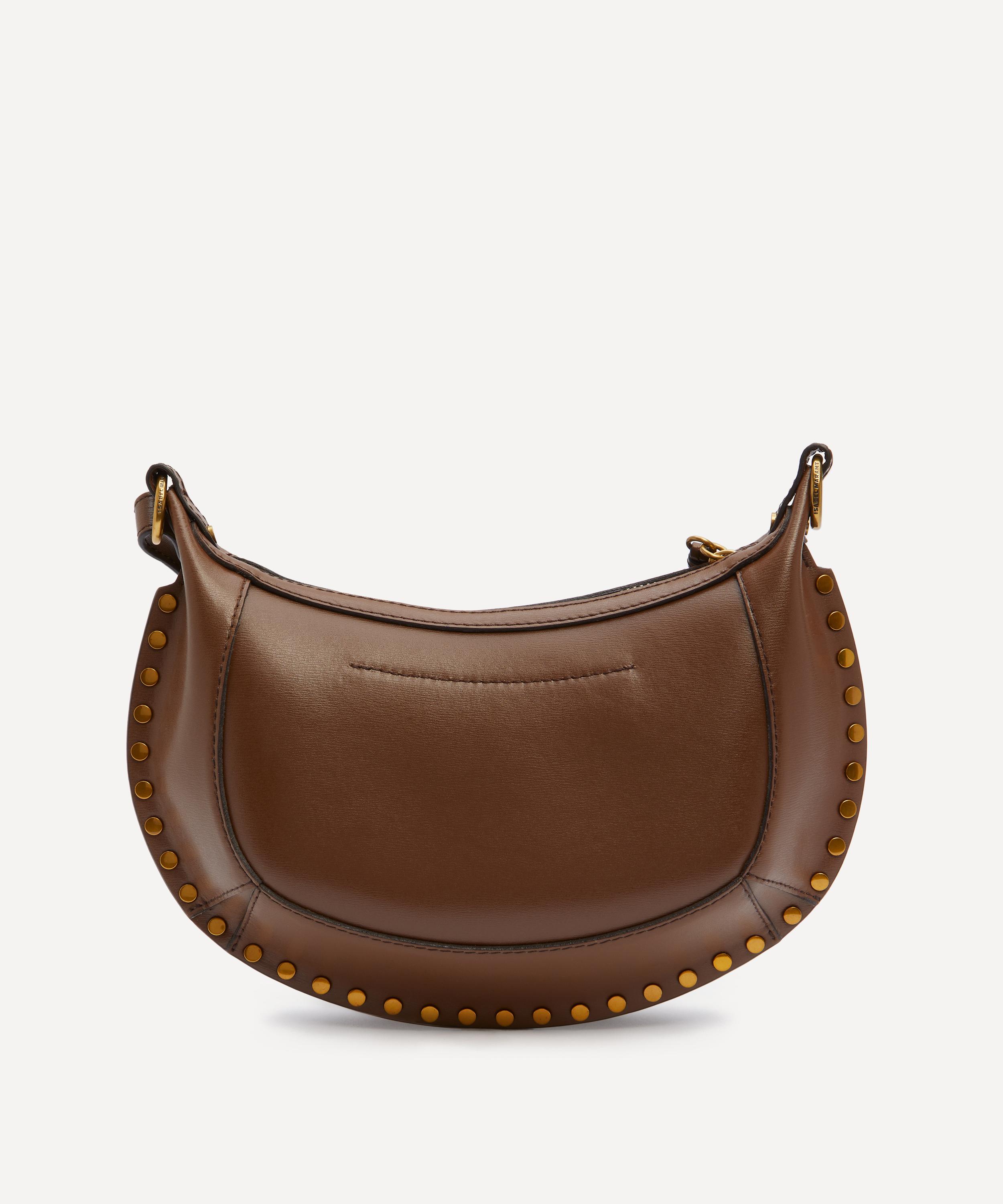 Isabel Marant - Oskan Moon Leather Shoulder Bag image number 3