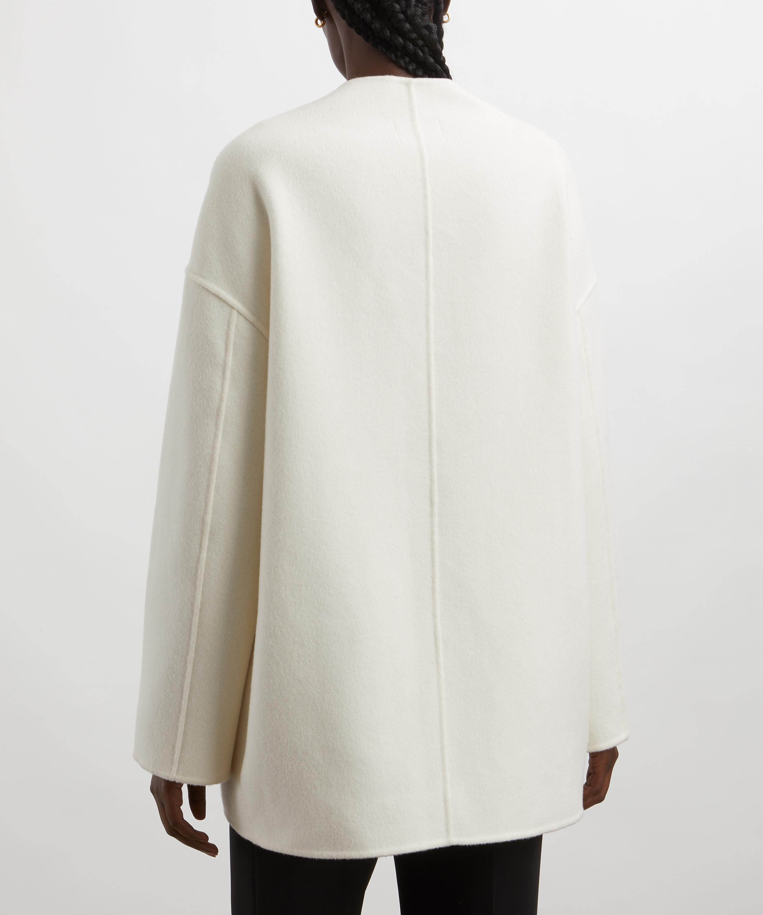 Loulou Studio - Gio Wool-Cashmere Short Coat image number 3