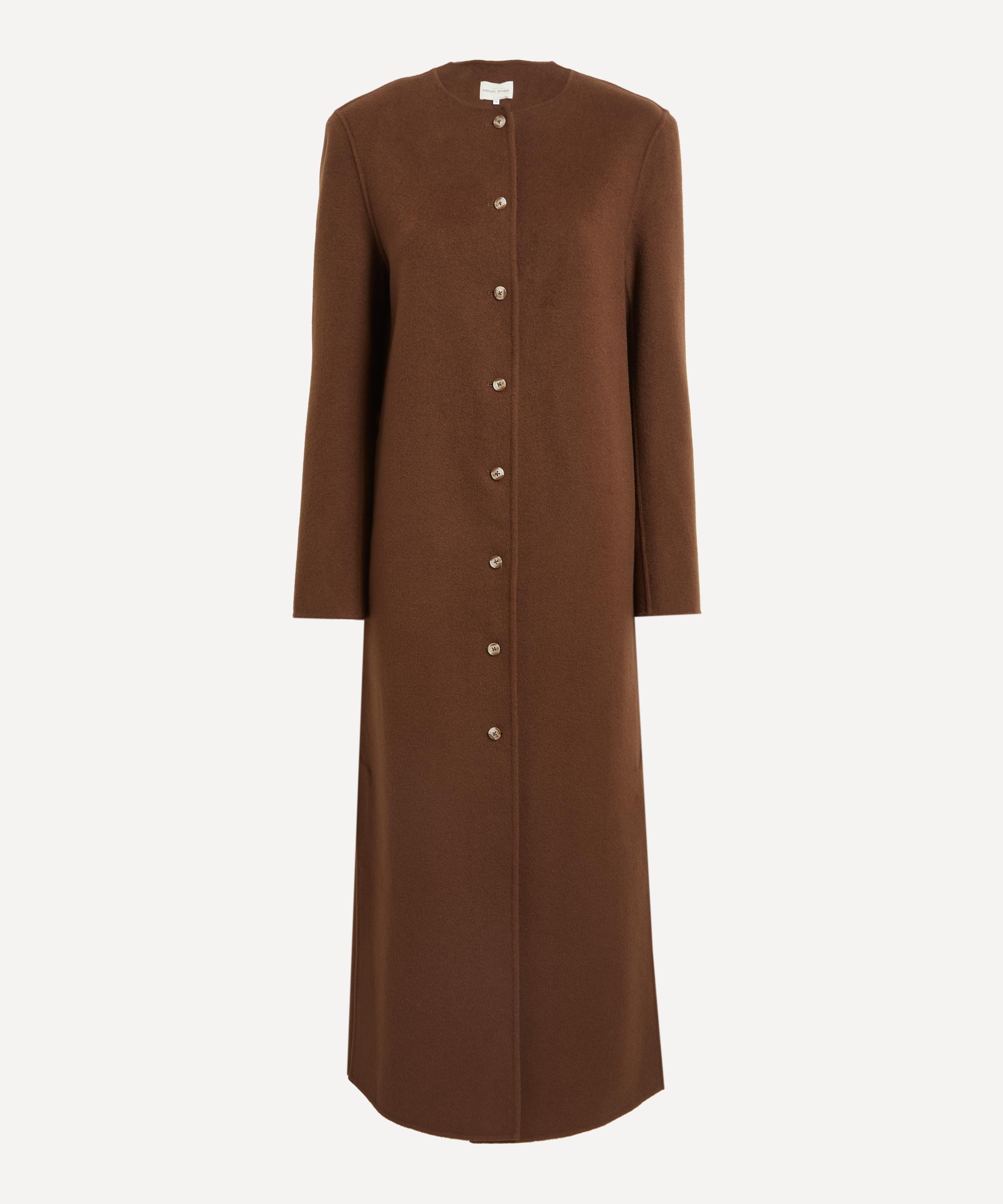 Loulou Studio - Martil Long Wool-Cashmere Coat image number 0