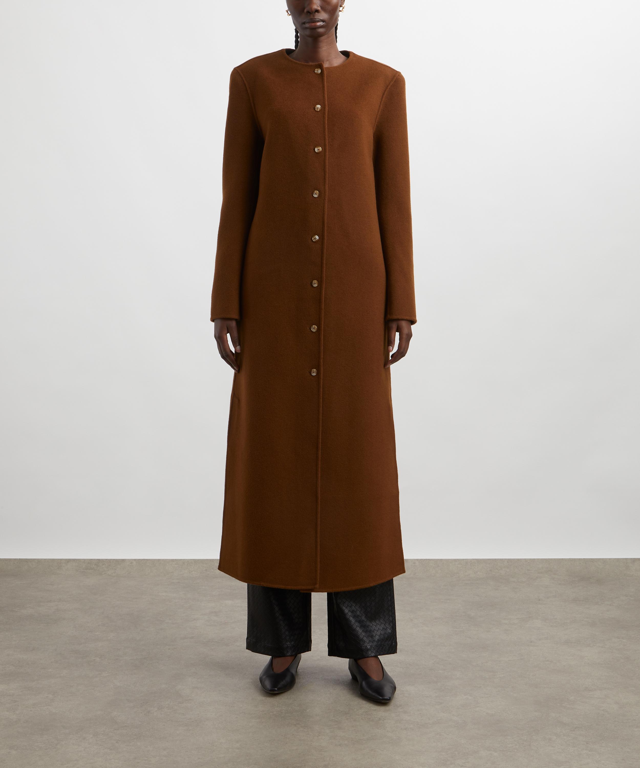 Loulou Studio - Martil Long Wool-Cashmere Coat image number 2