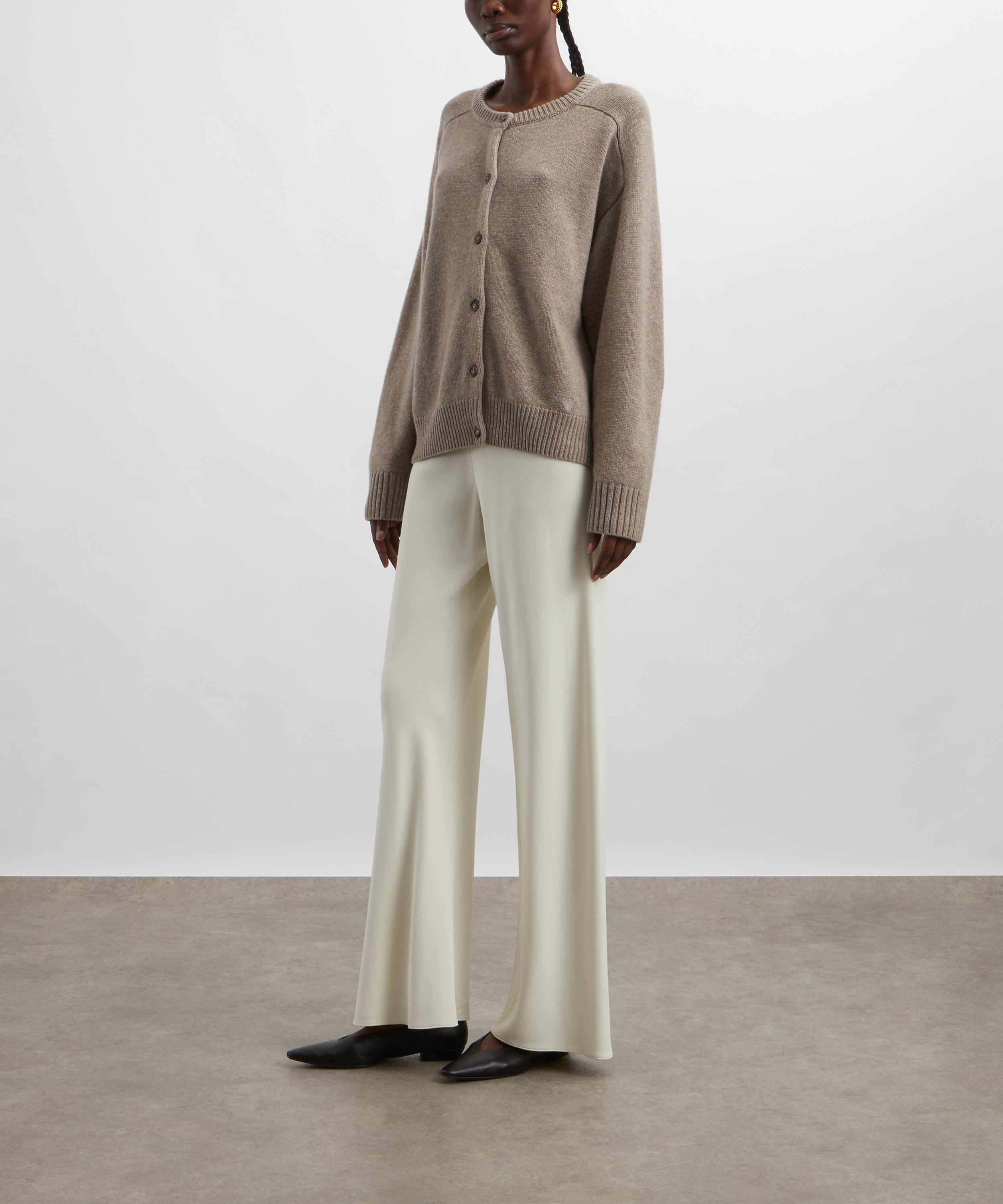 Loulou Studio - Aidar Round-Neck Wool-Cashmere Cardigan image number 1