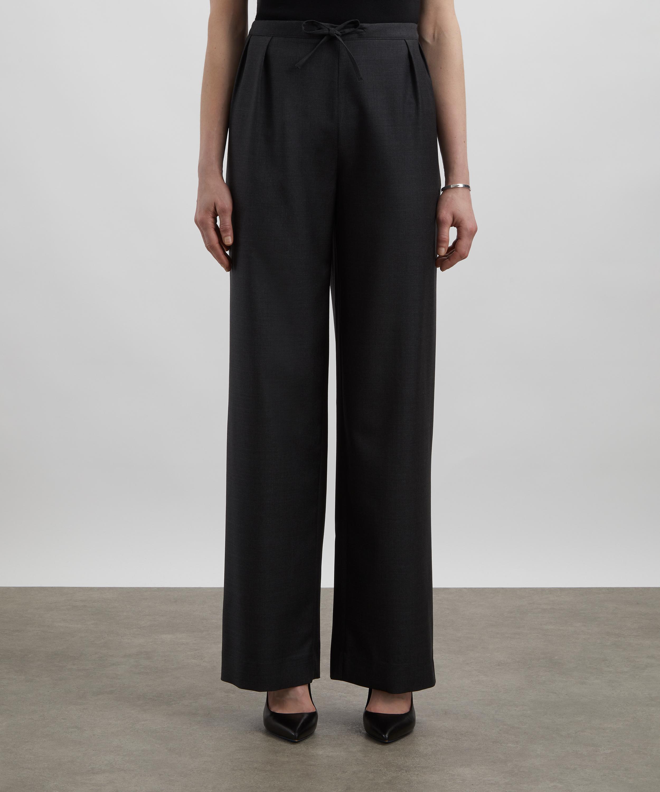 Loulou Studio - Cove Wool-Twill Wide-Leg Trousers image number 2