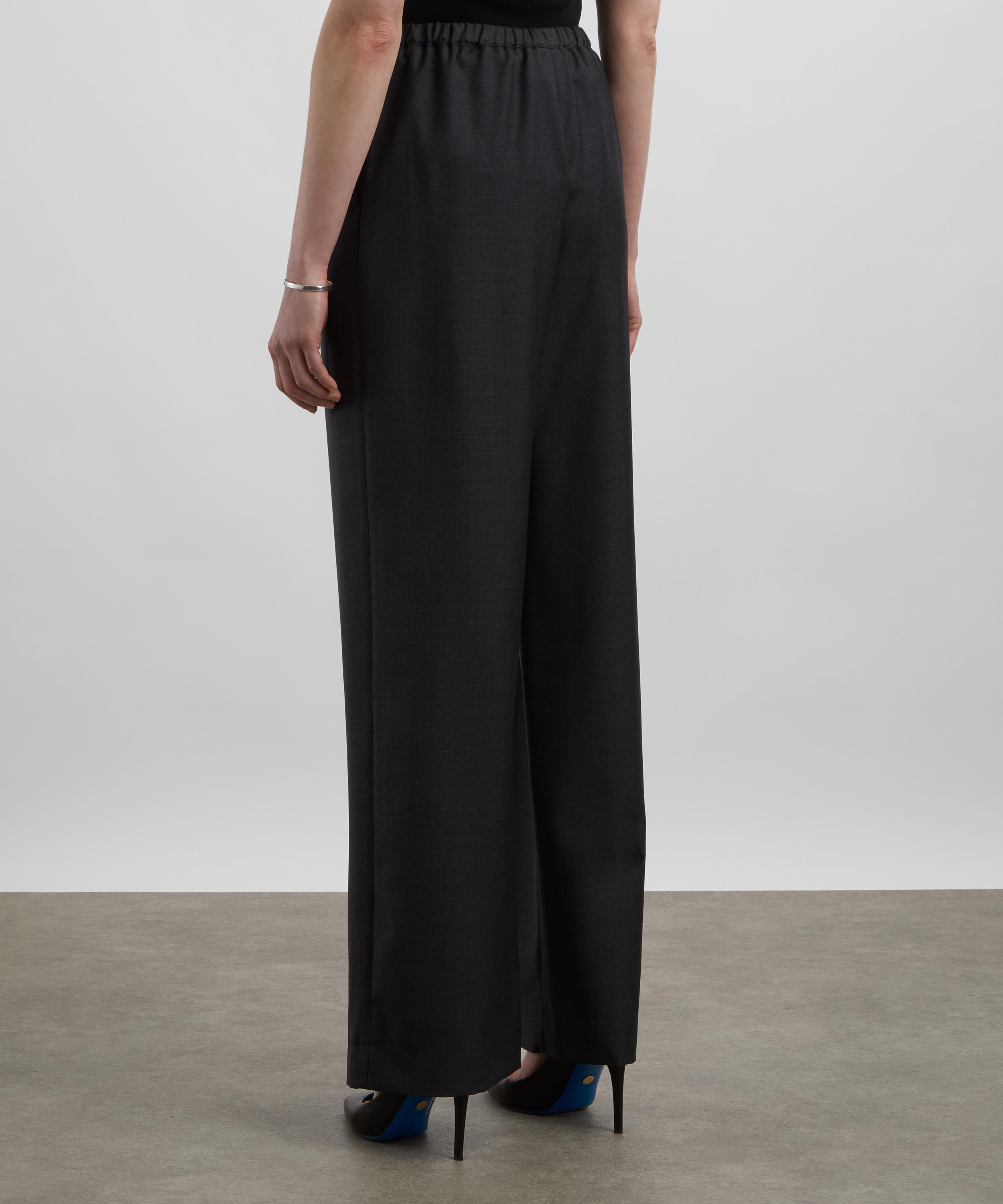 Loulou Studio - Cove Wool-Twill Wide-Leg Trousers image number 3