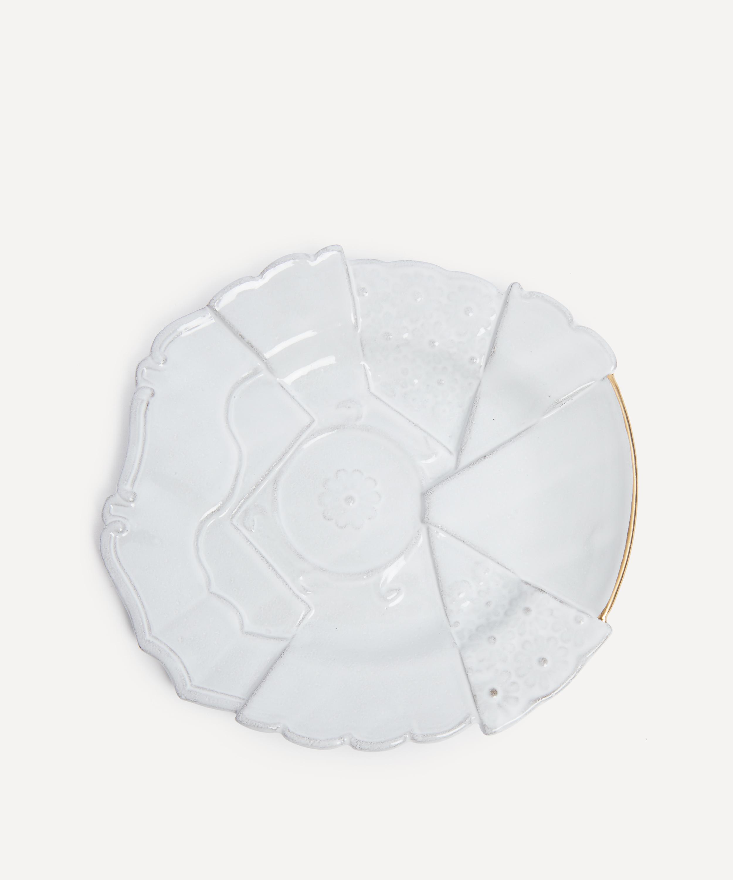 Astier de Villatte - Sacai Patchwork Dinner Plate image number 0