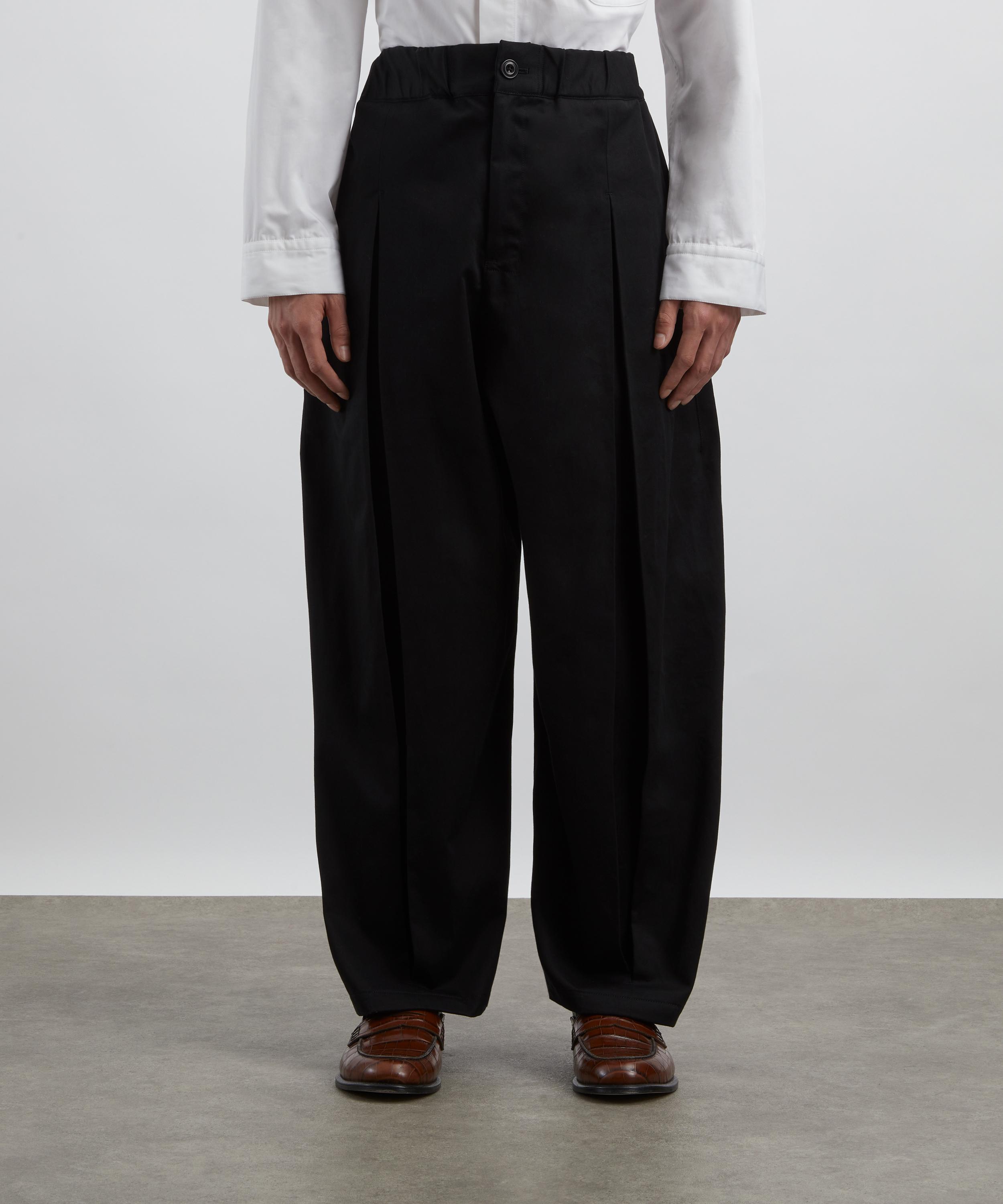 SAGE NATION - Box Pleat Trousers image number 2