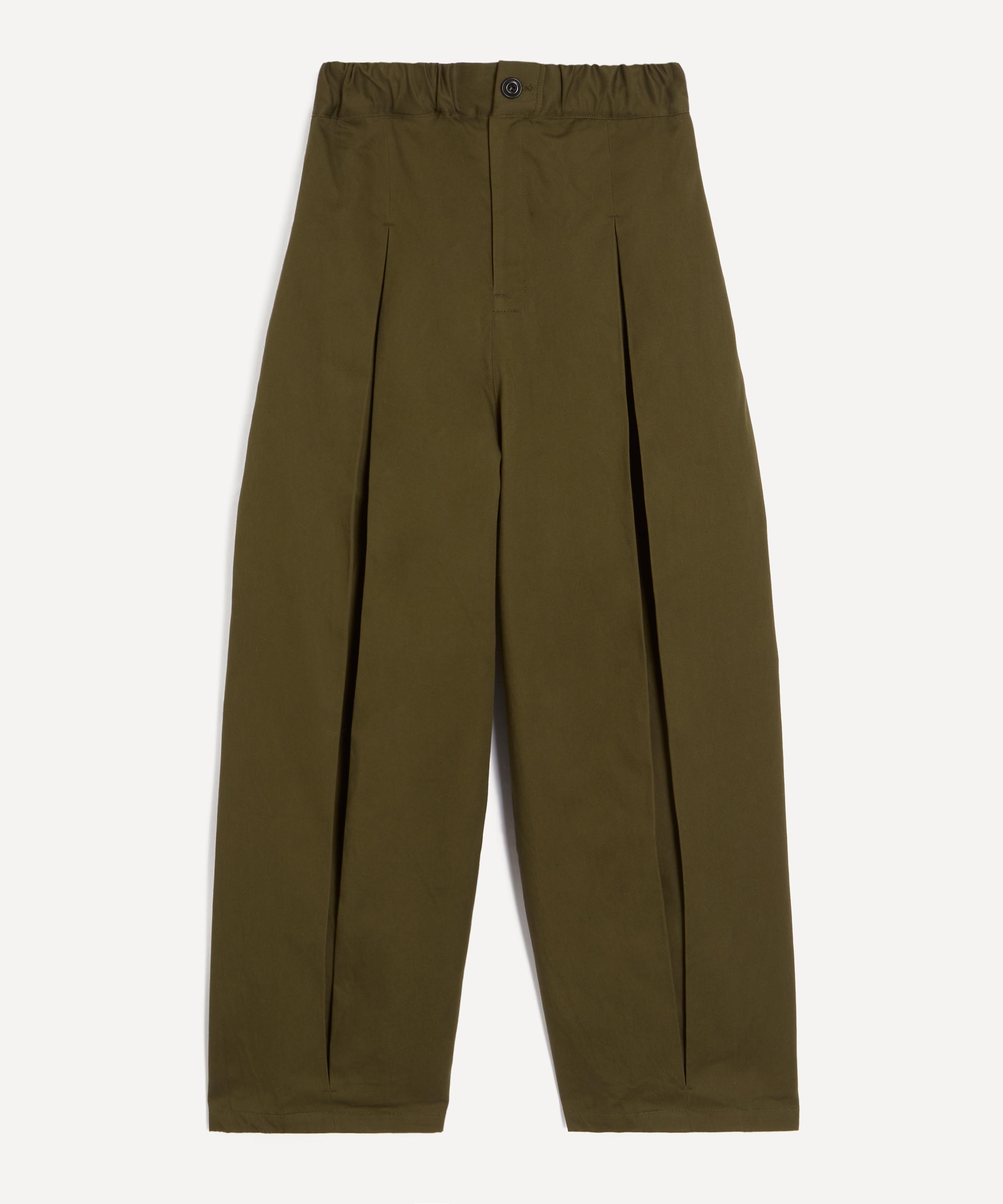 SAGE NATION - Box Pleat Trousers