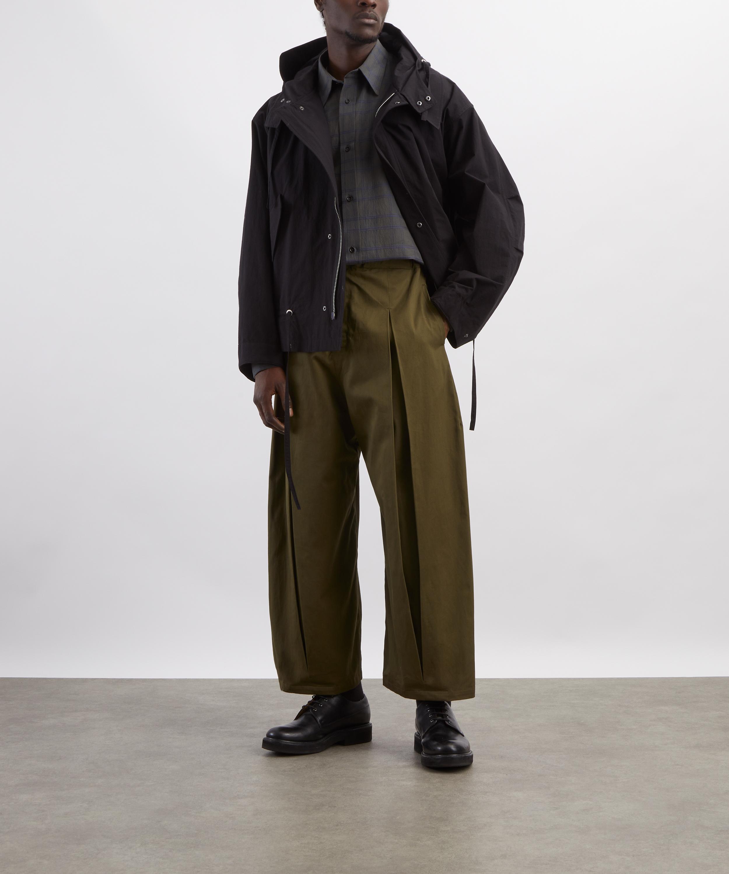 SAGE NATION - Box Pleat Trousers image number 1
