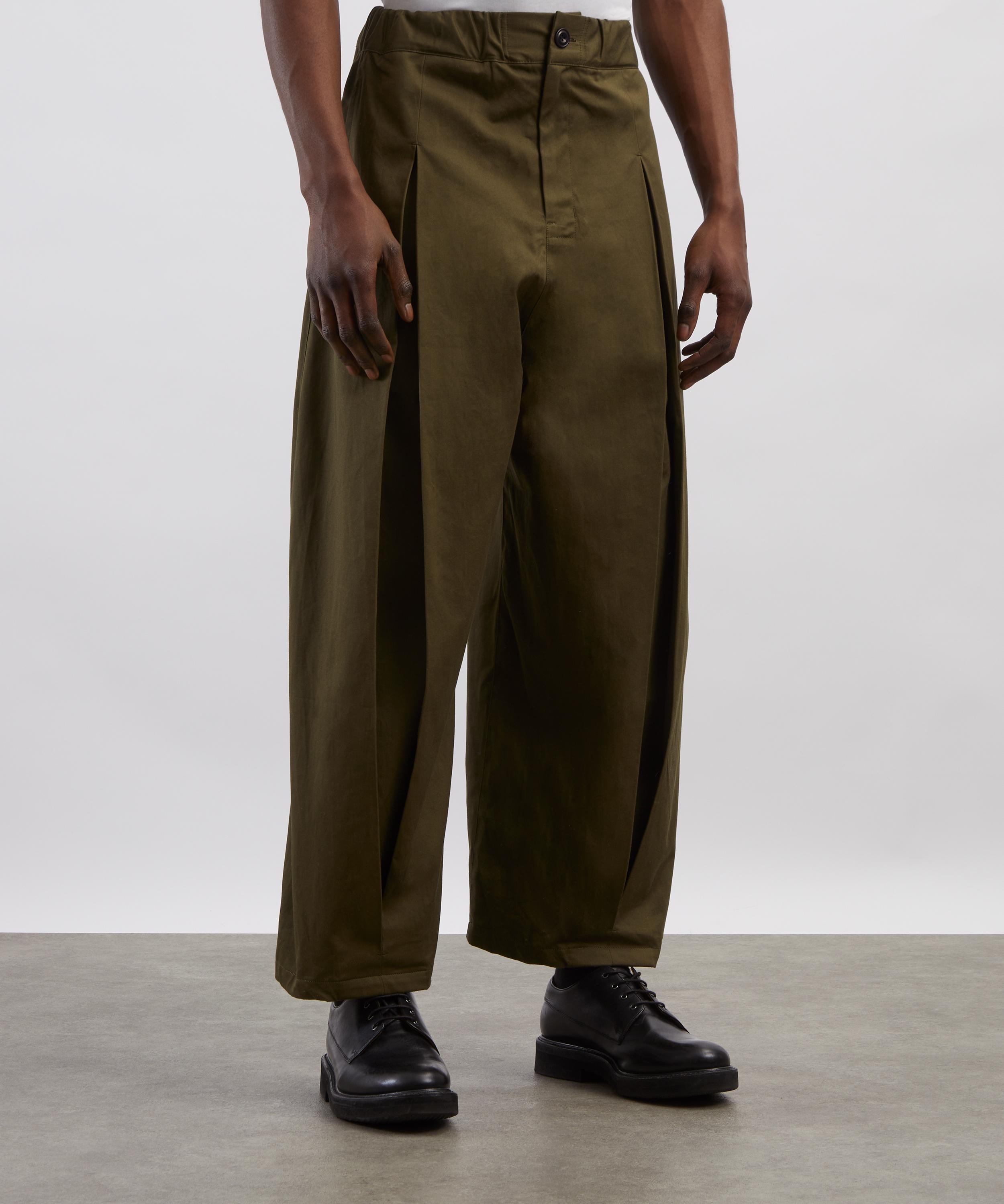 SAGE NATION - Box Pleat Trousers image number 2