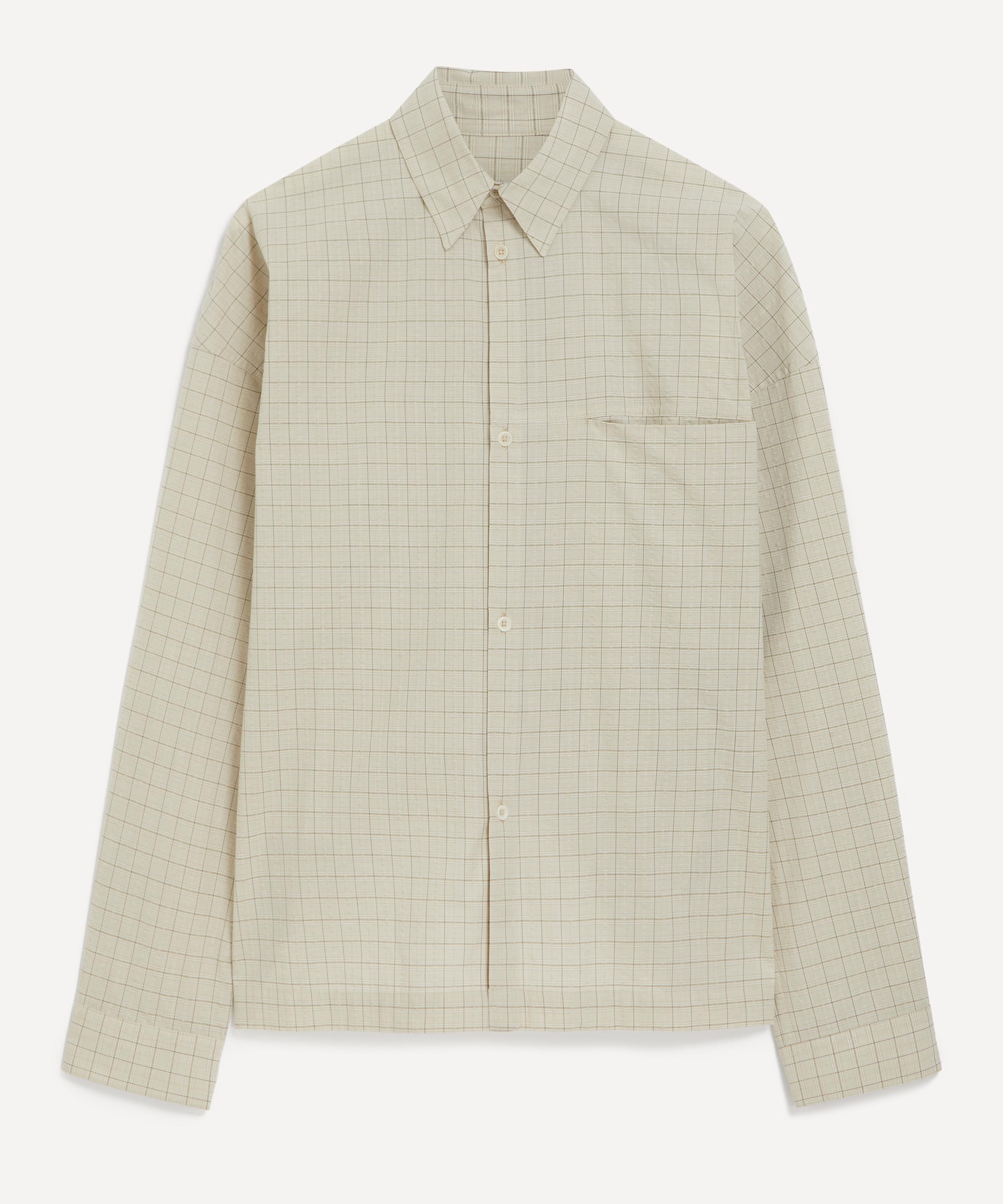 SAGE NATION - Pocket Parka Parchment Check Shirt