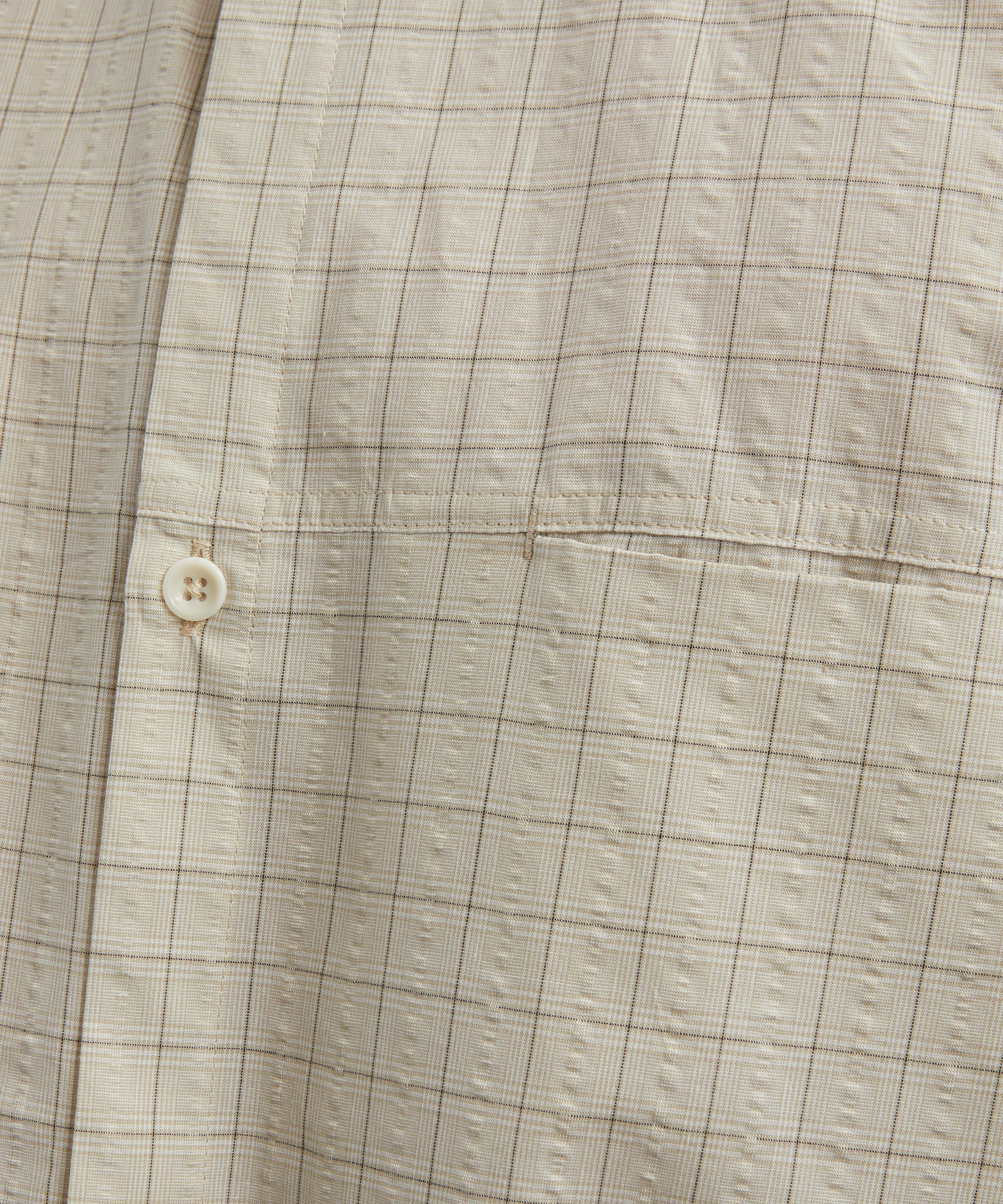 SAGE NATION - Pocket Parka Parchment Check Shirt image number 4