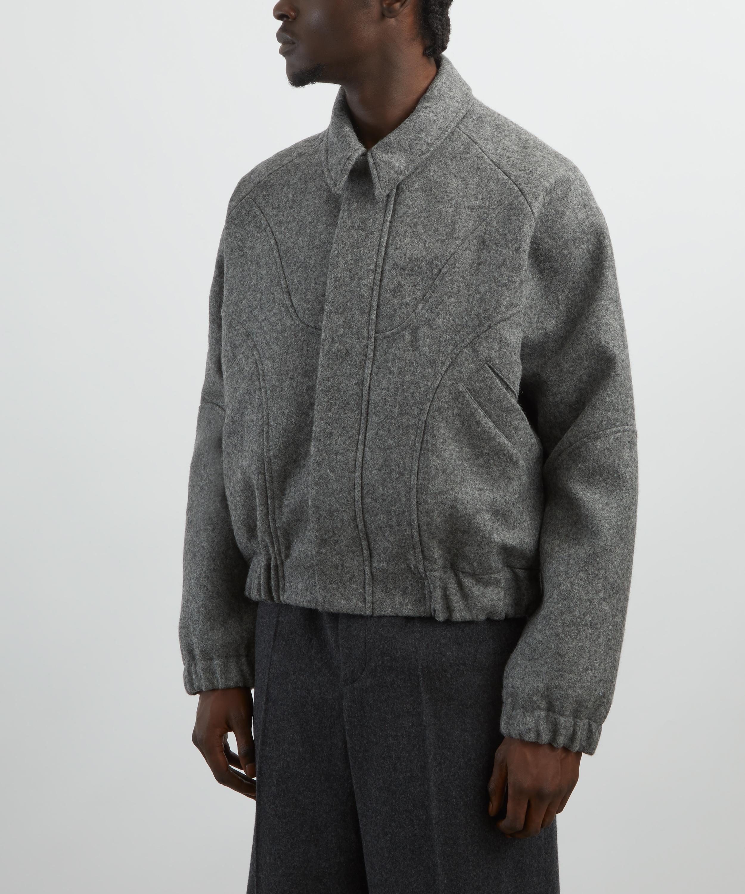 SAGE NATION - Jiji Marl Grey Wool Jacket image number 2