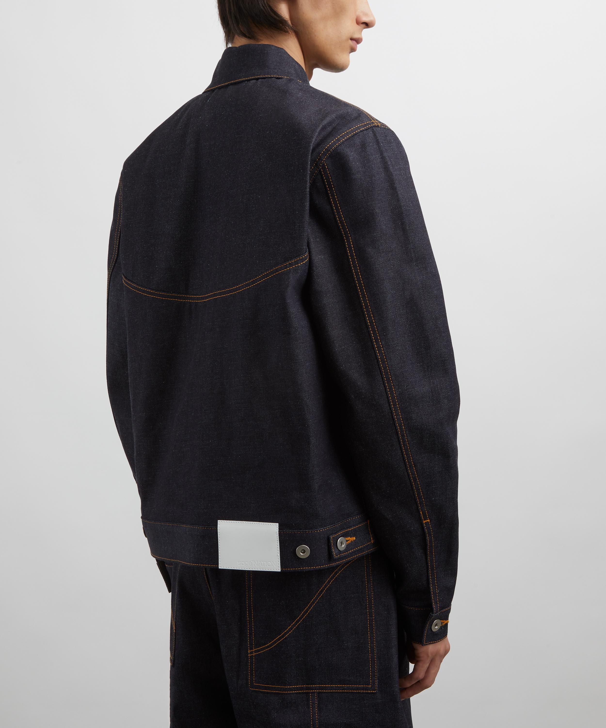 SAGE NATION - Jiji Denim Trucker Jacket image number 3