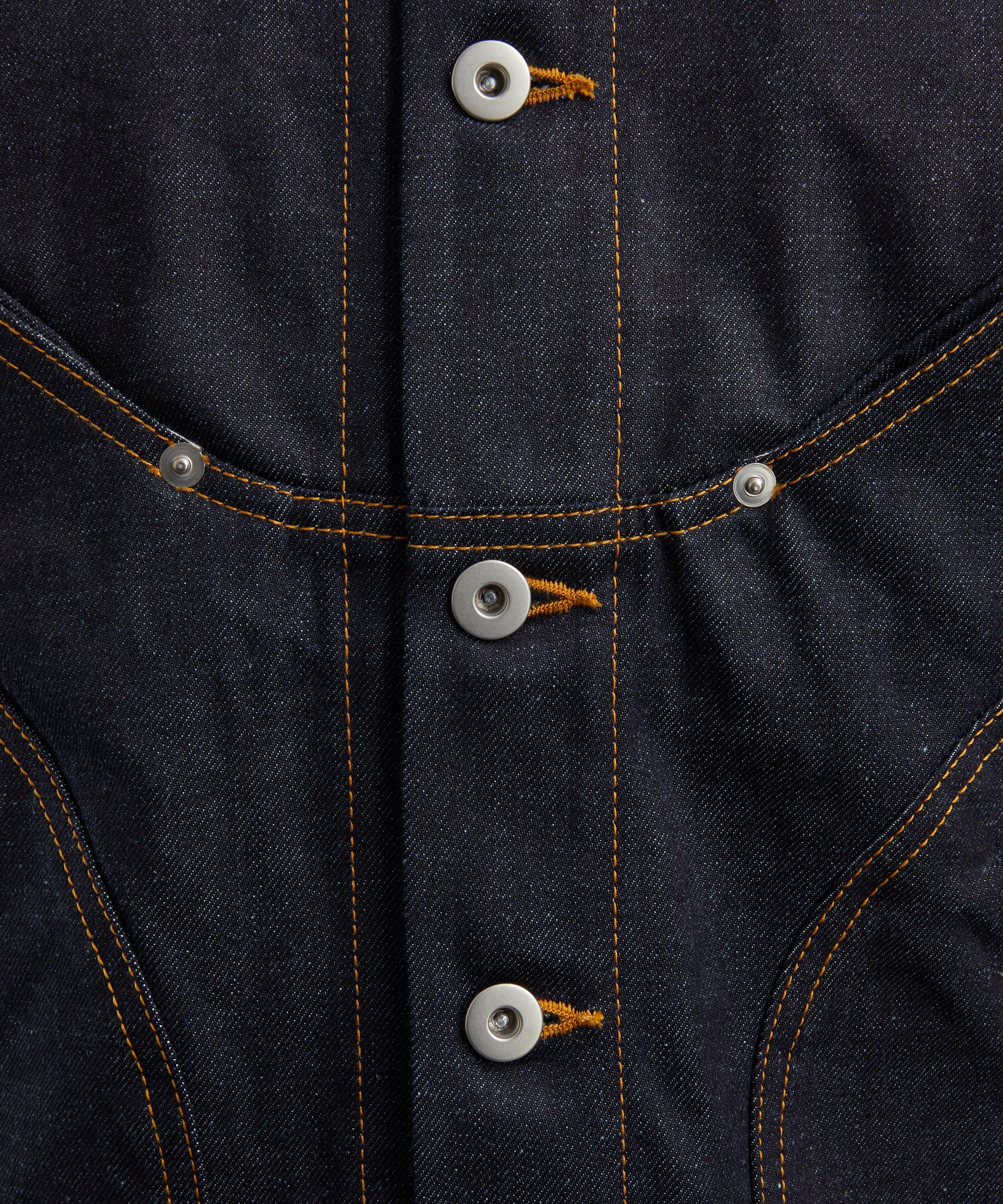SAGE NATION - Jiji Denim Trucker Jacket image number 4