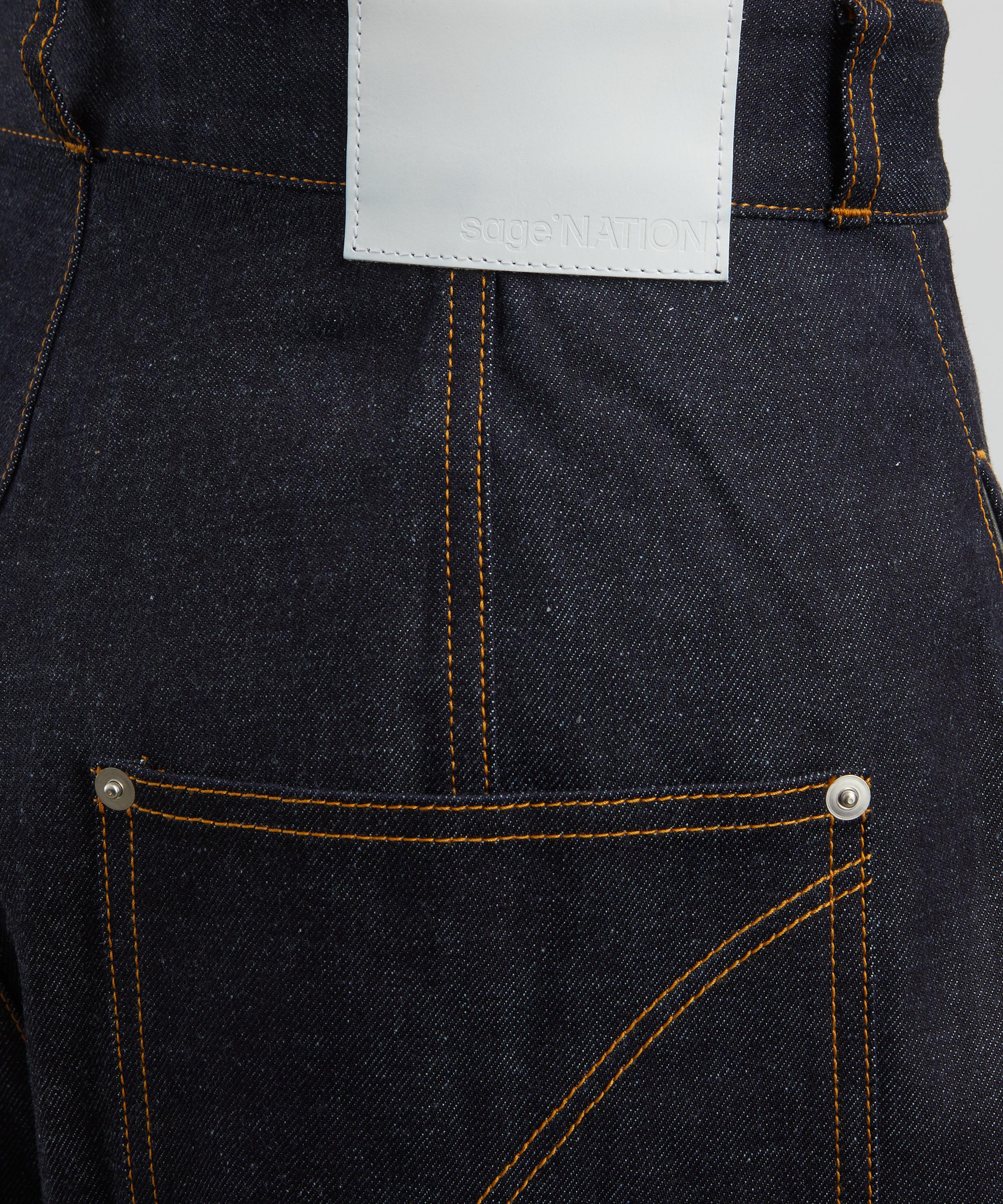 SAGE NATION - Welt Raw Indigo image number 4