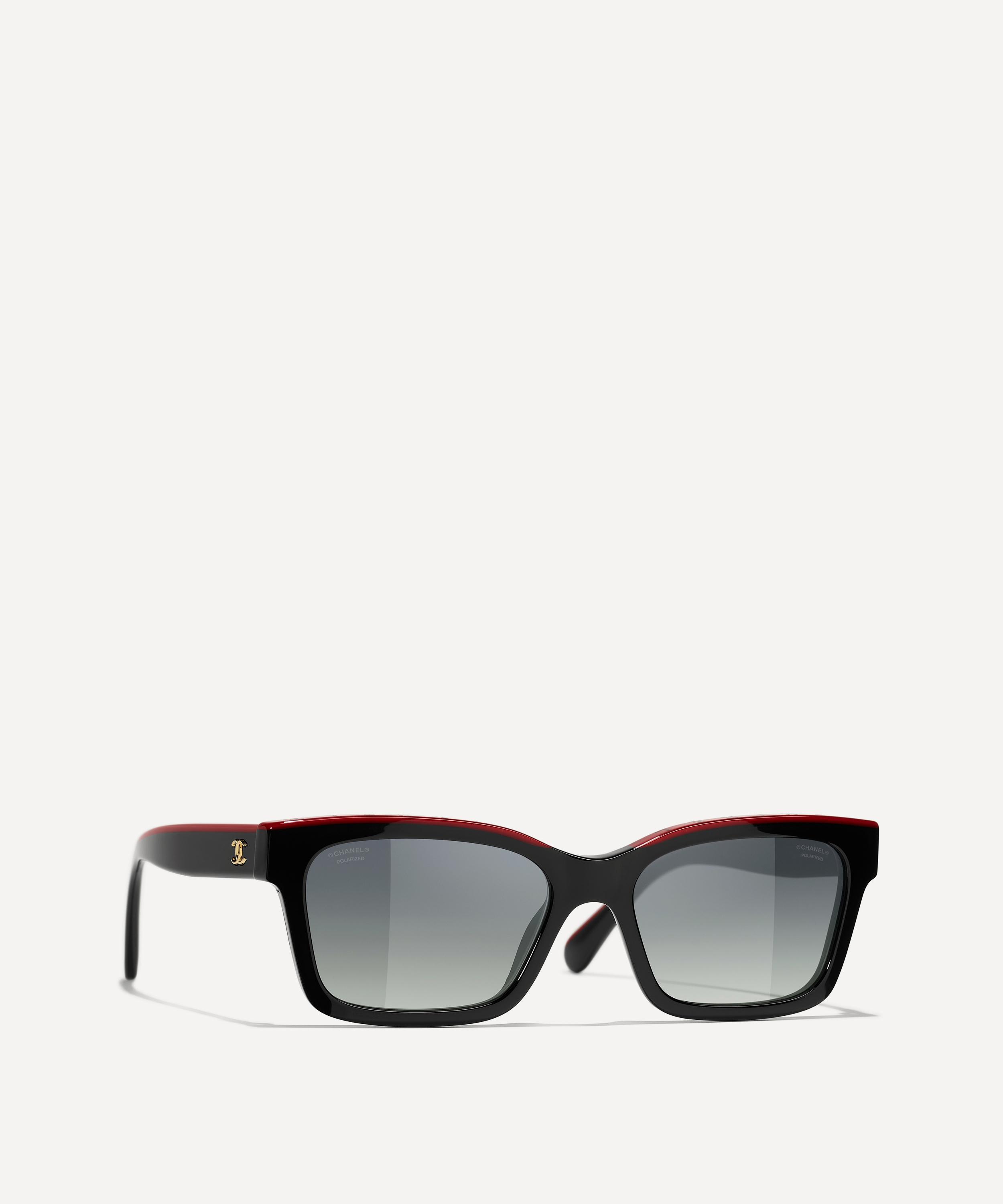CHANEL - Square Acetate Sunglasses image number 