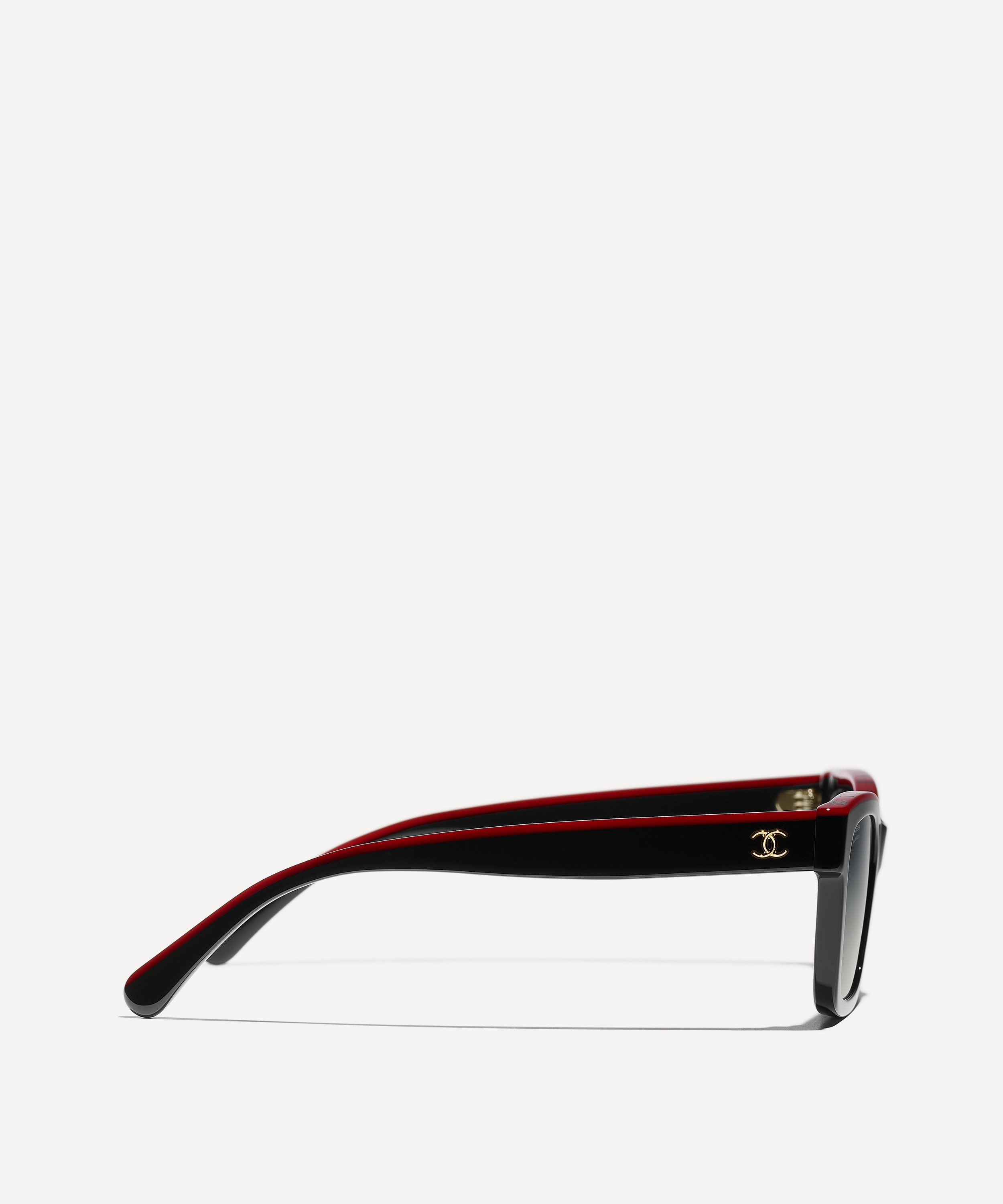 CHANEL - Square Acetate Sunglasses image number 2