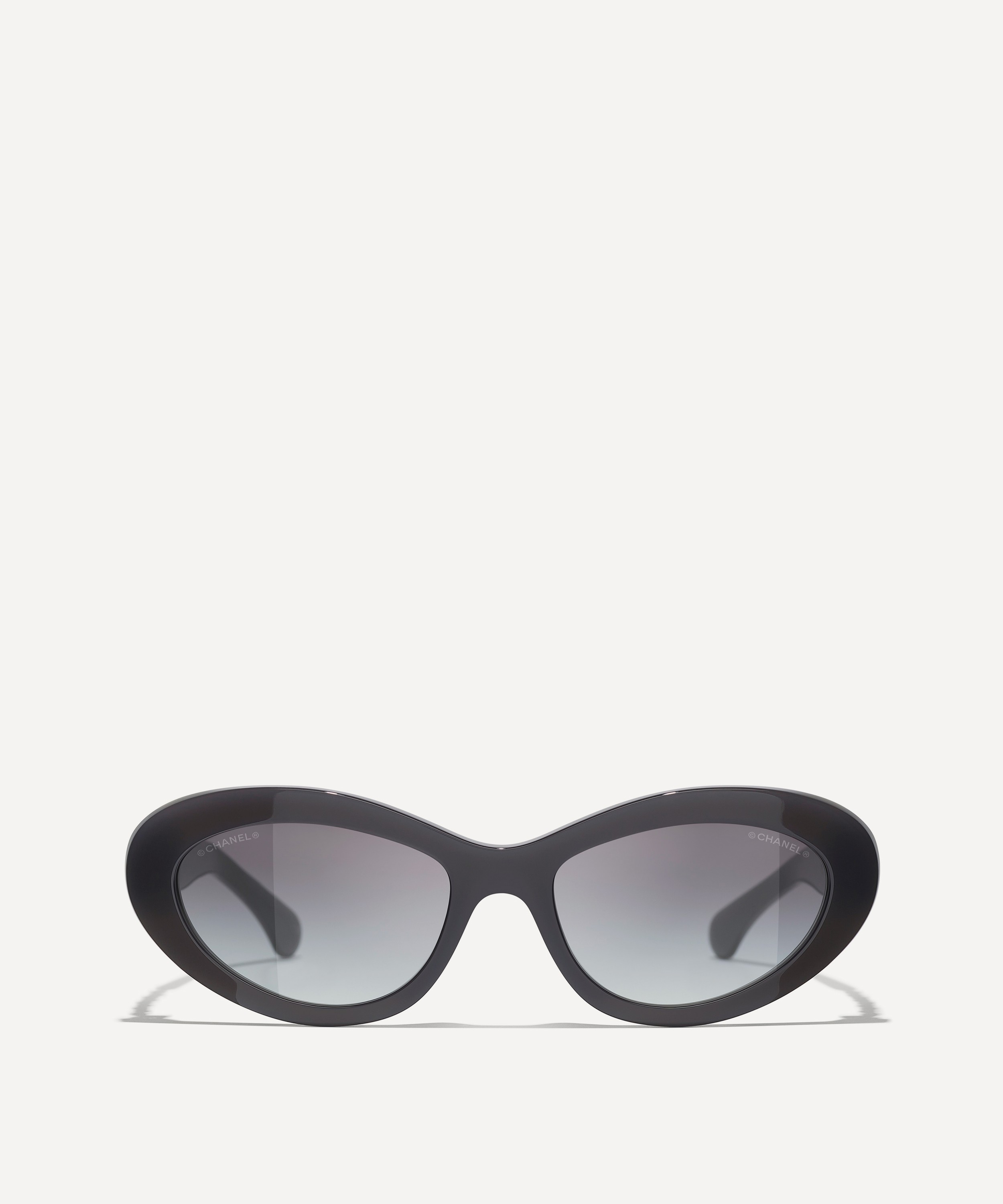 CHANEL - Oval Acetate Sunglasses image number 1