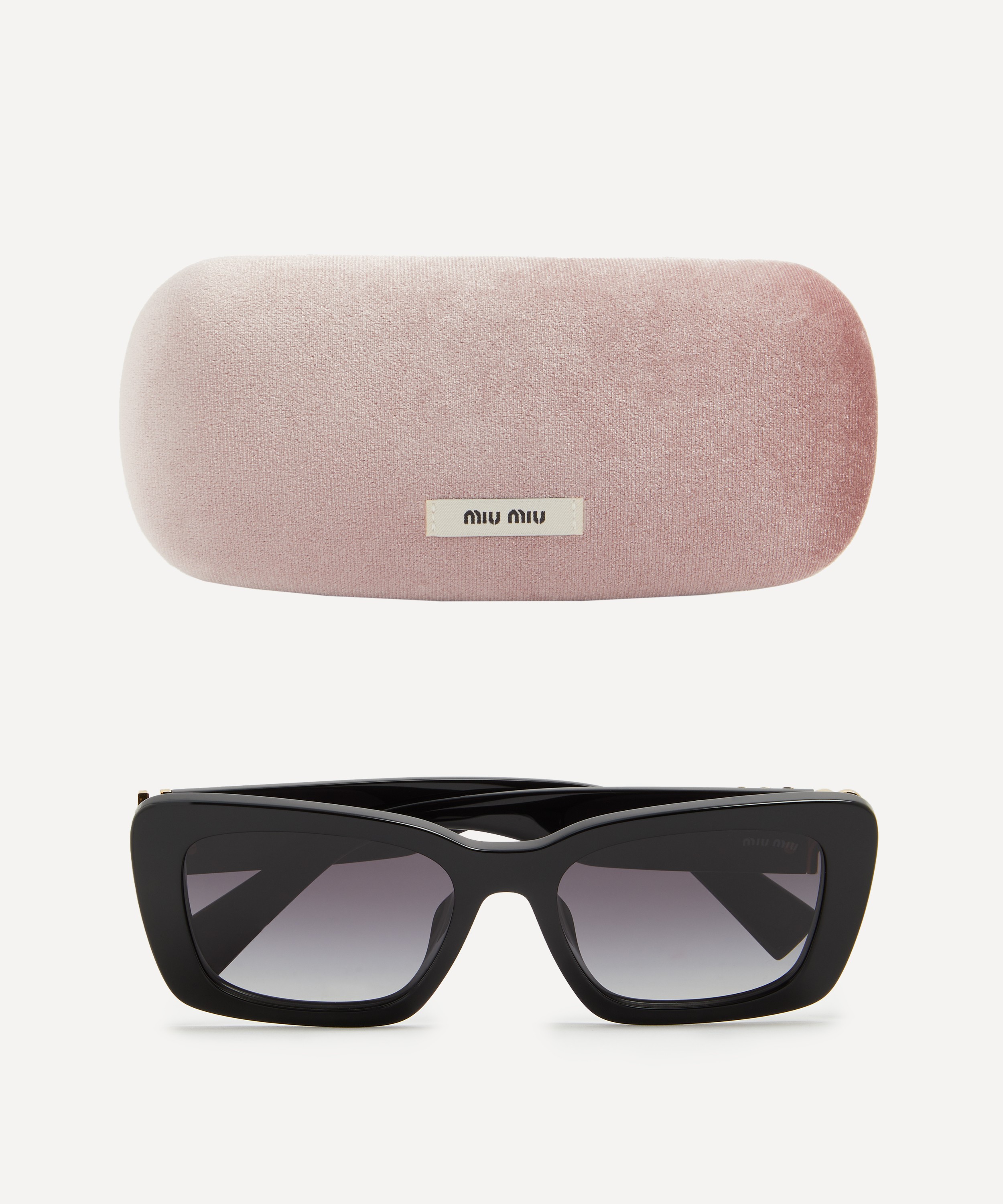 Miu Miu - Rectangle Sunglasses image number 3