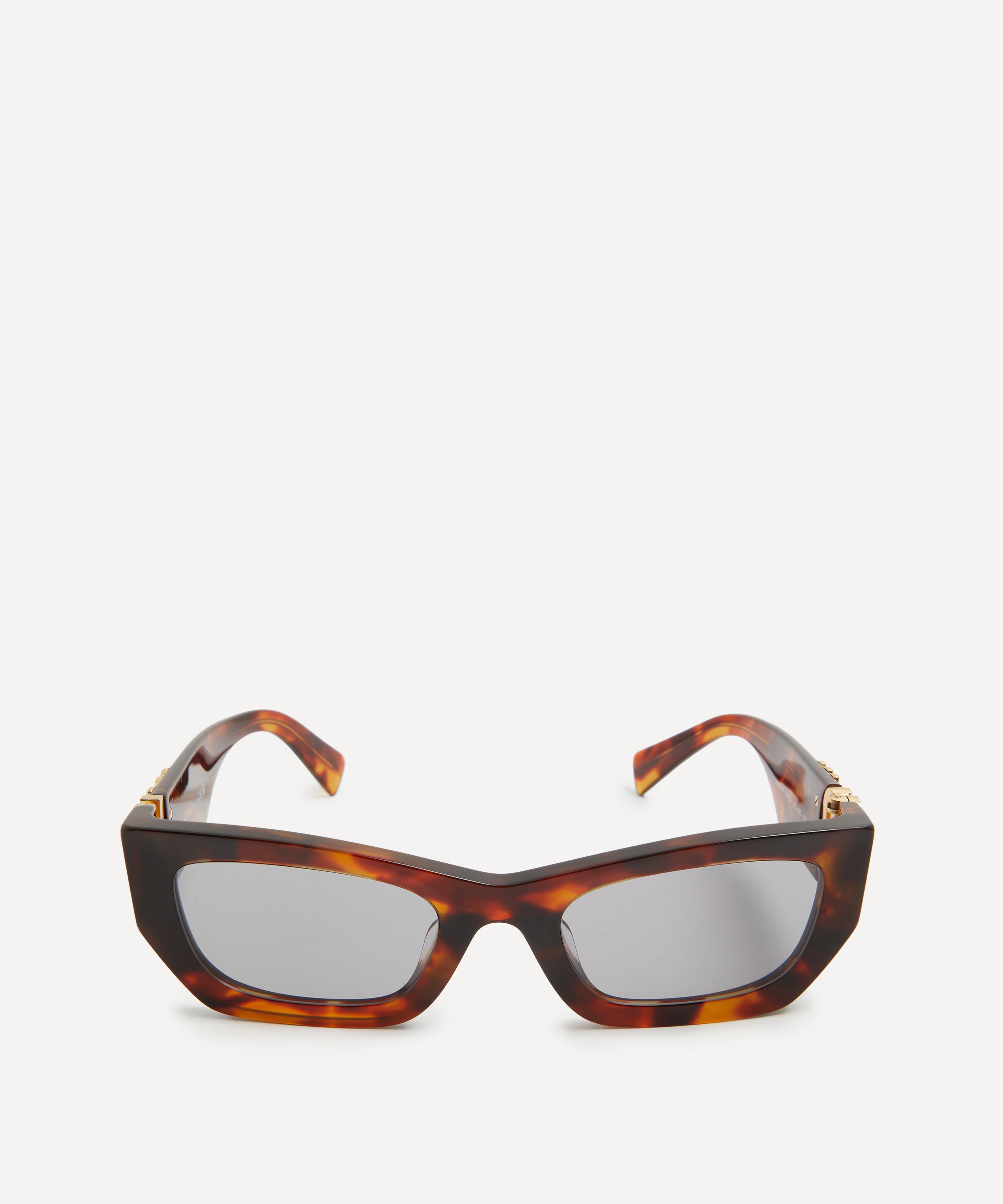 Miu Miu - Rectangle Sunglasses image number 0