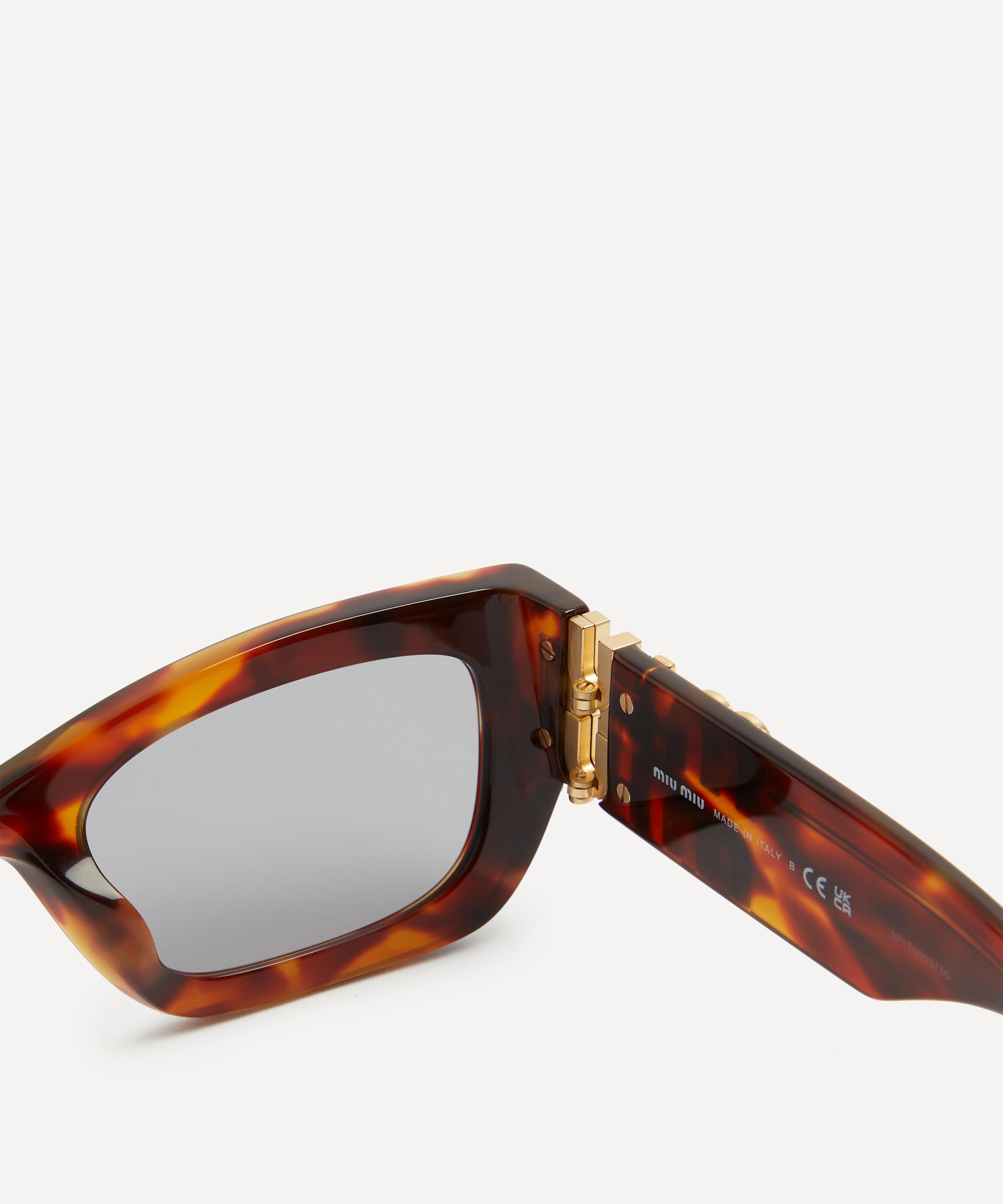 Miu Miu - Rectangle Sunglasses image number 2