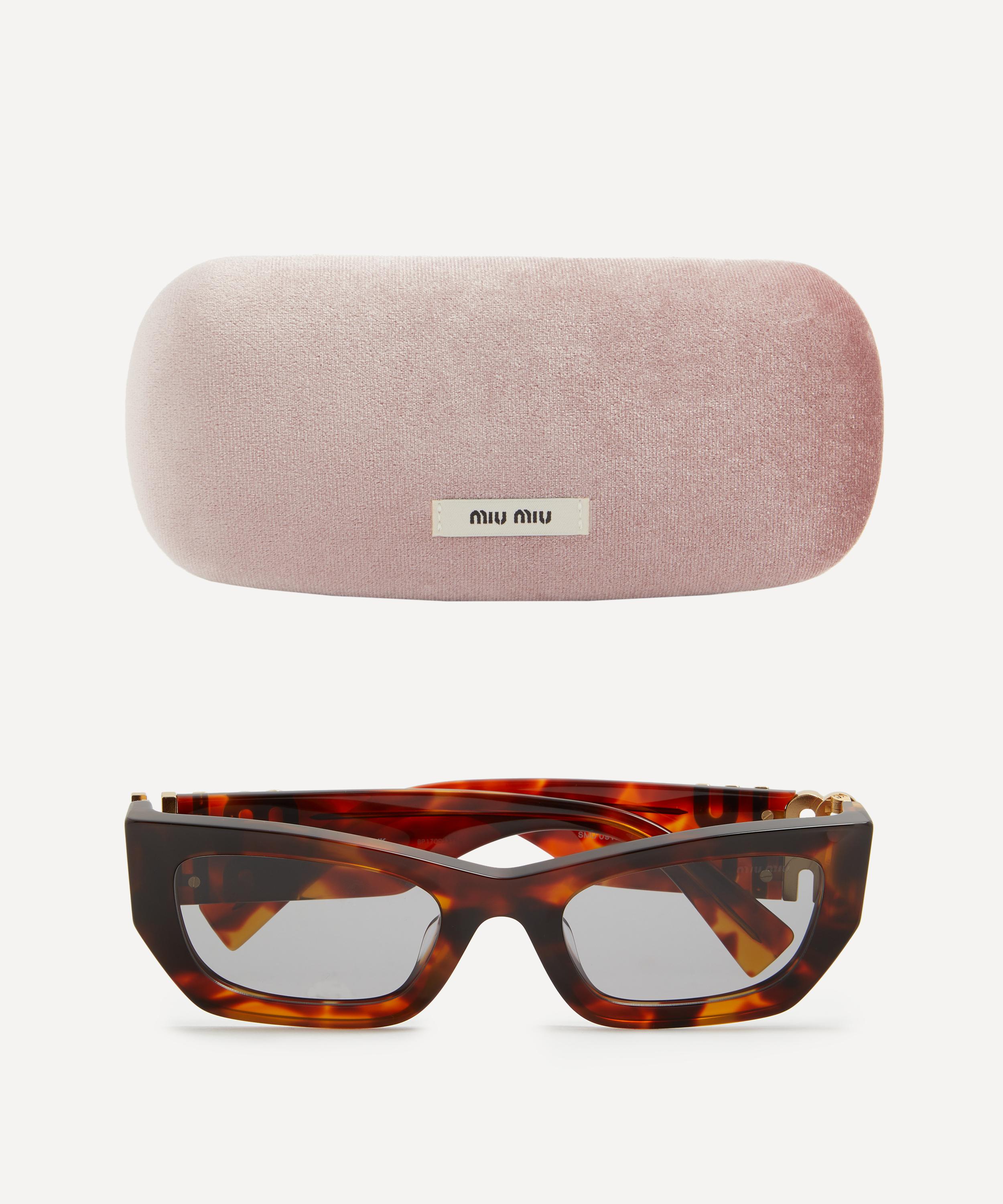 Miu Miu - Rectangle Sunglasses image number 3