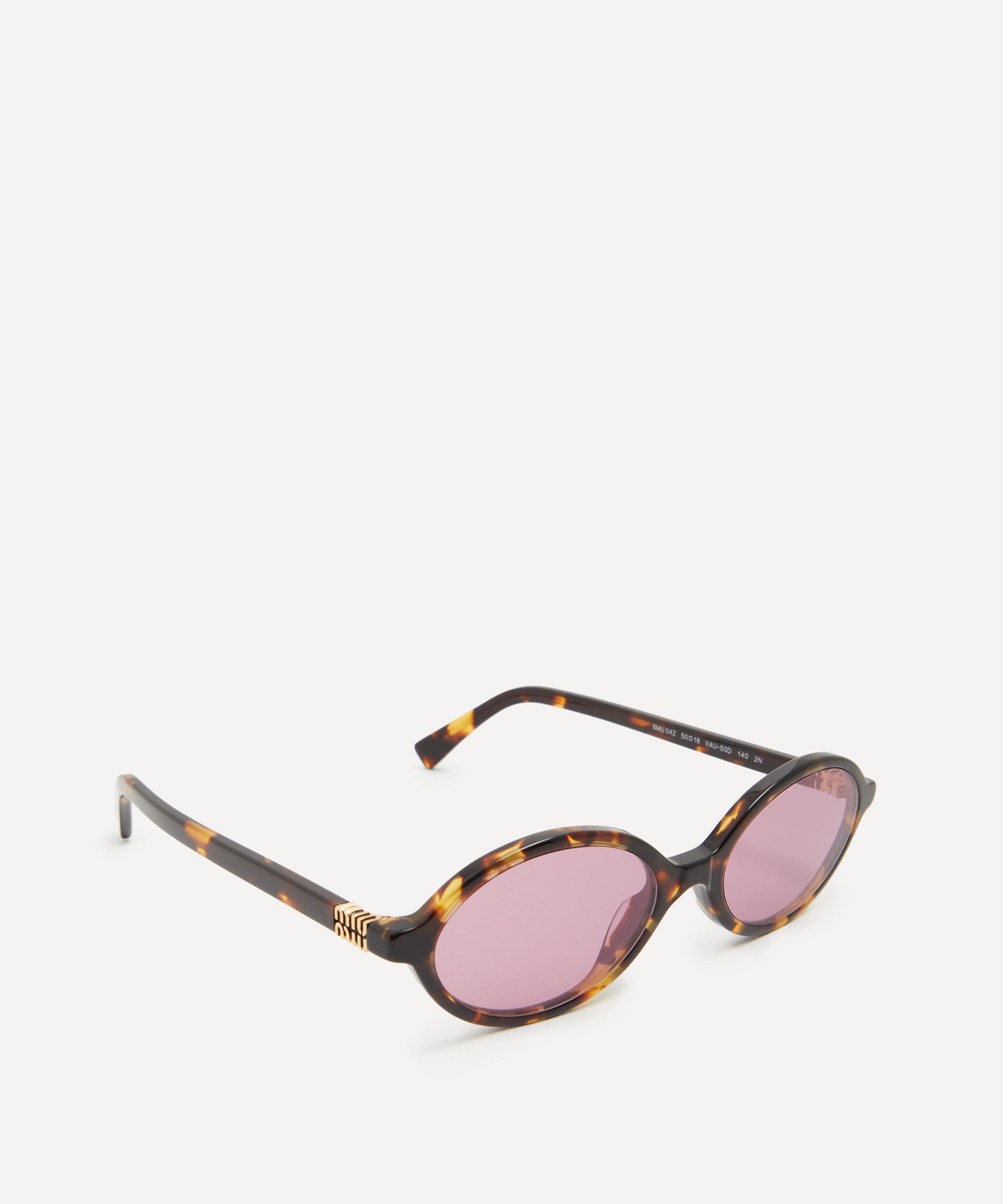 Miu Miu - Oval Sunglasses image number 1