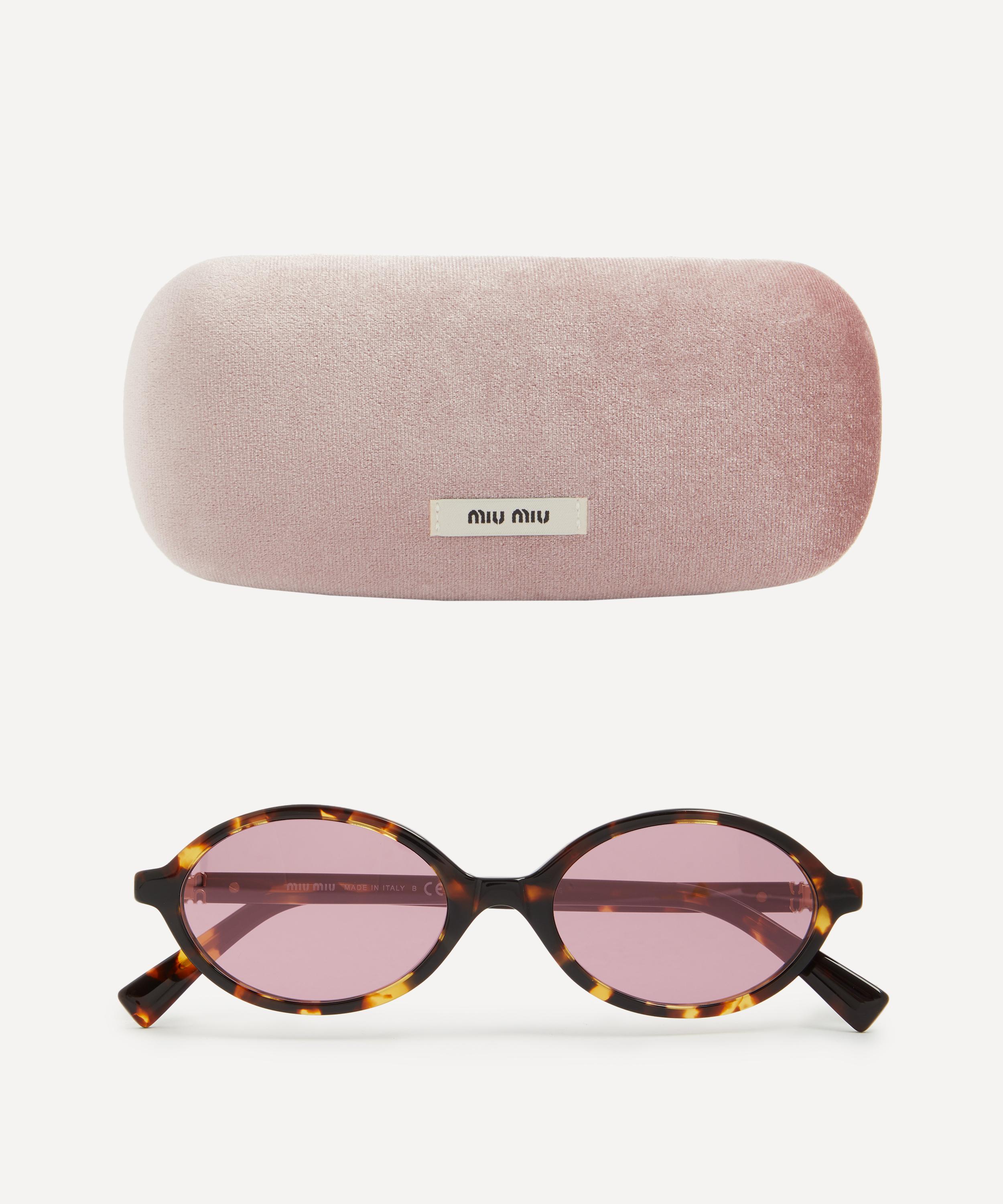 Miu Miu - Oval Sunglasses image number 3