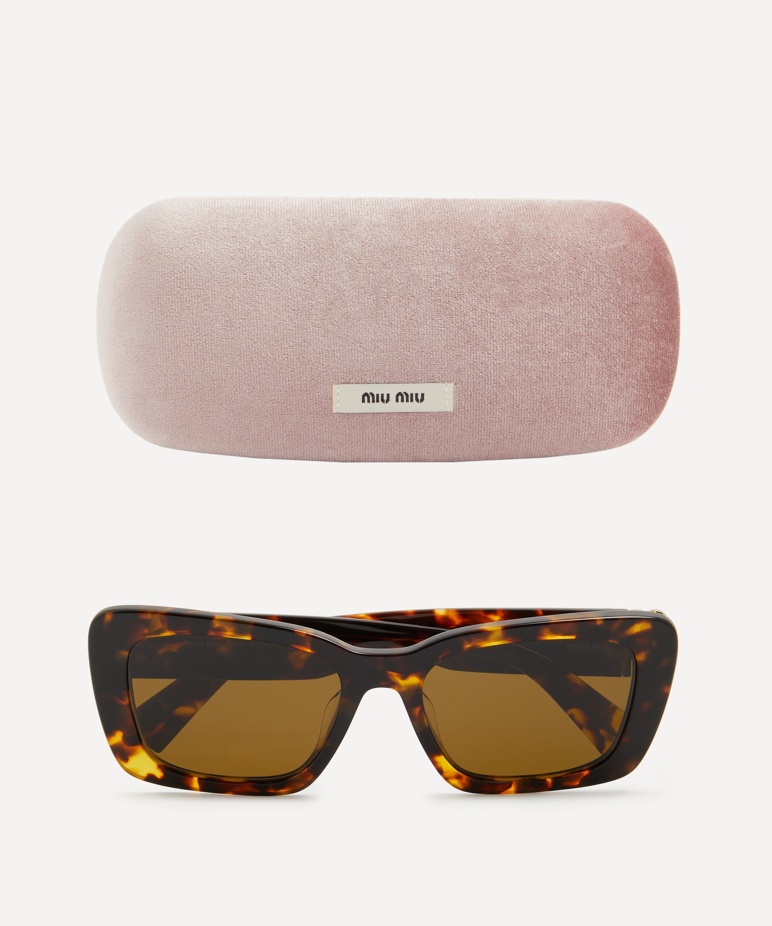 Miu Miu - Rectangle Sunglasses image number 3