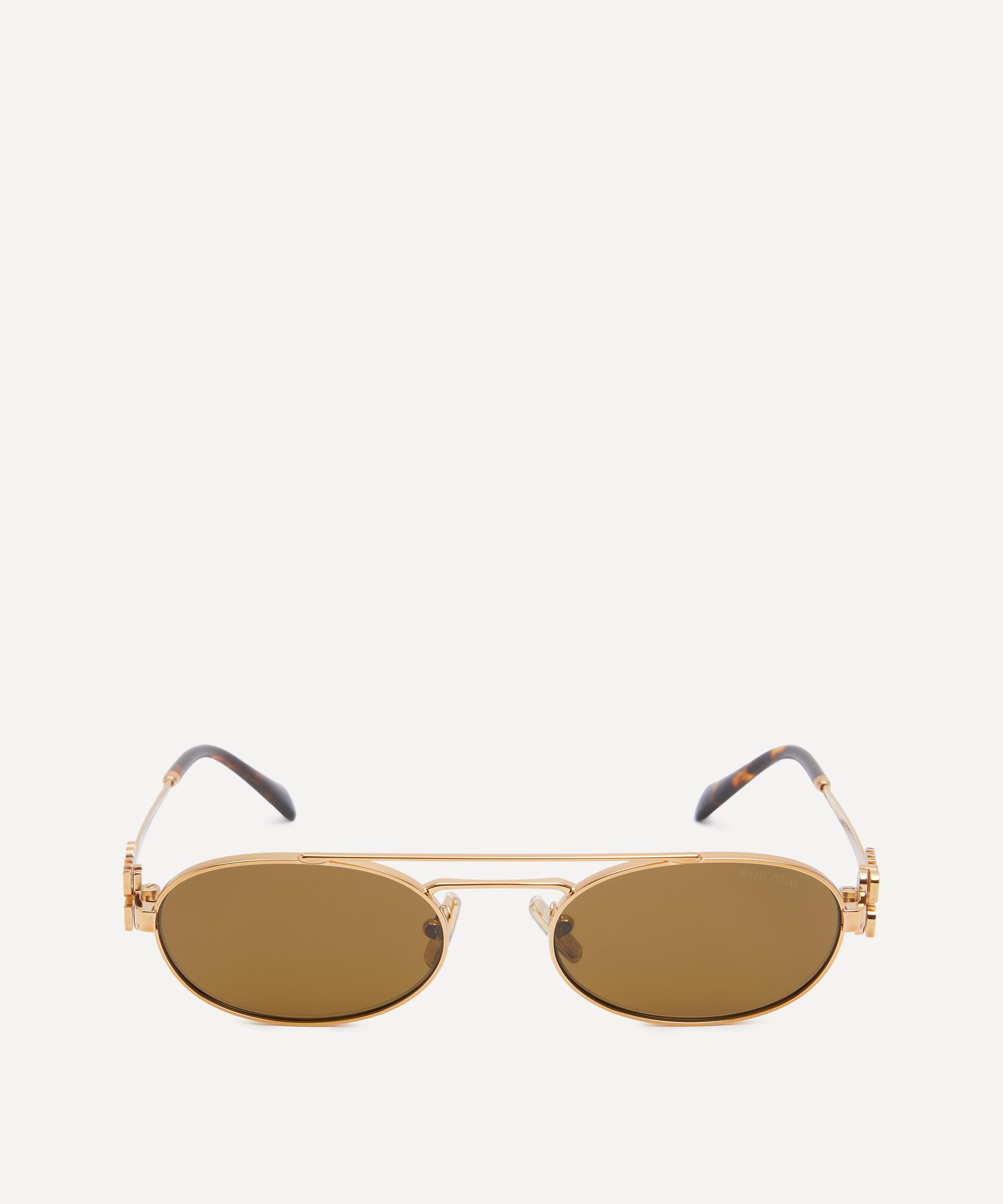 Miu Miu - Oval Sunglasses image number 0
