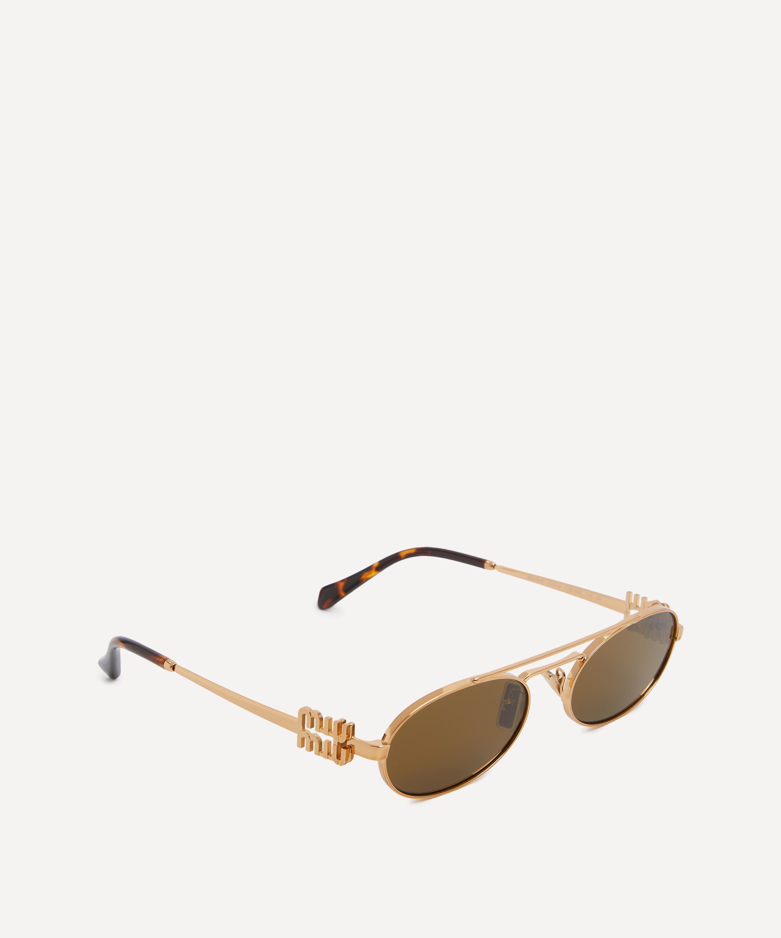 Miu Miu - Oval Sunglasses image number 1