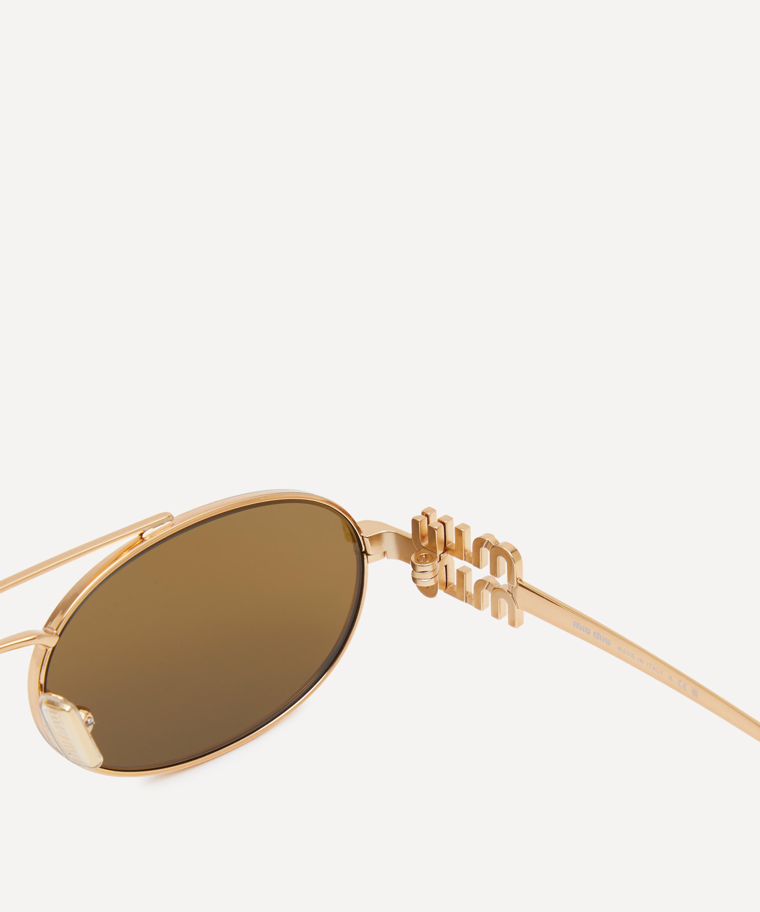 Miu Miu - Oval Sunglasses image number 2