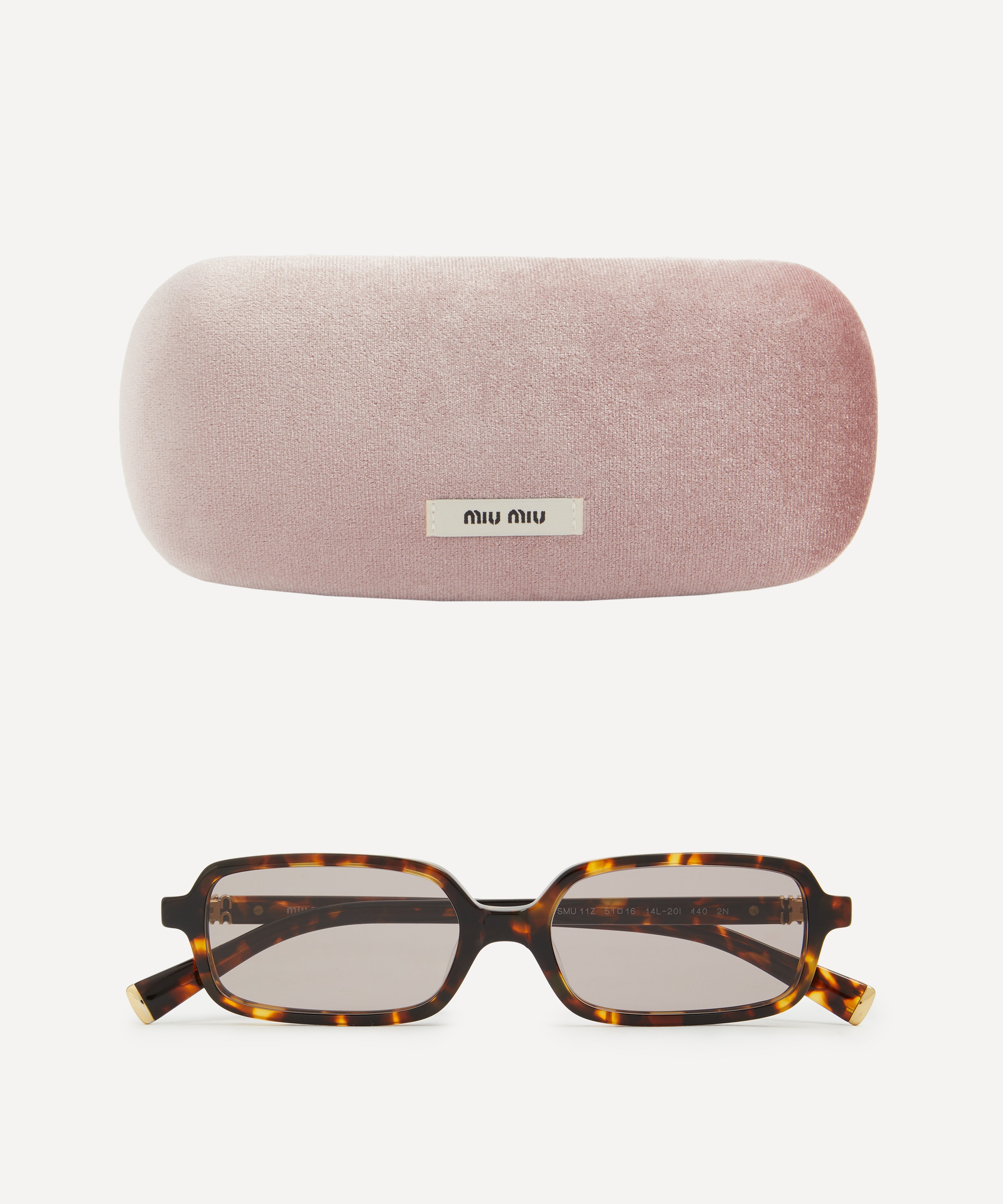 Miu Miu - Rectangle Sunglasses image number 3